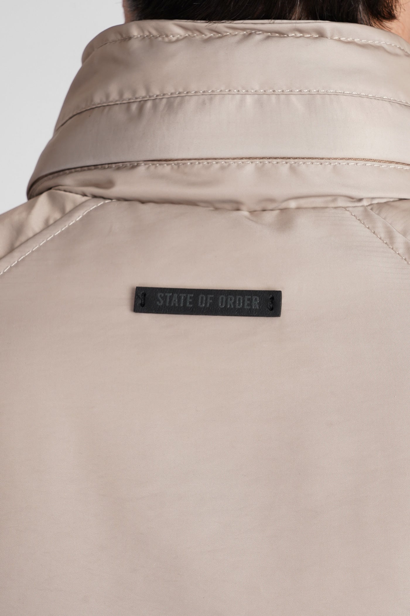 Seattle Casual jacket in beige polyamide - Image 5