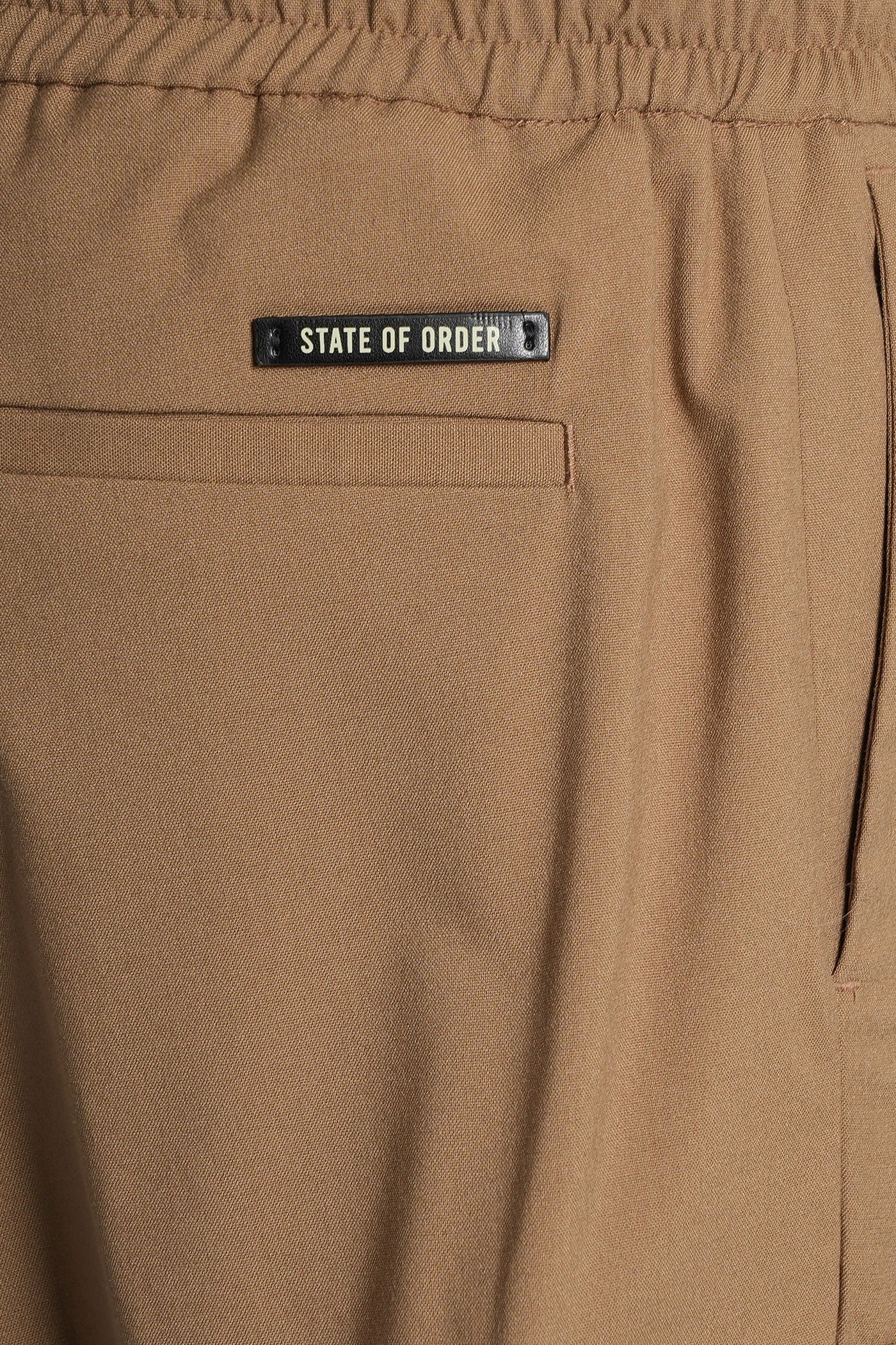 Yak Pants in Camel polyester - Image 5
