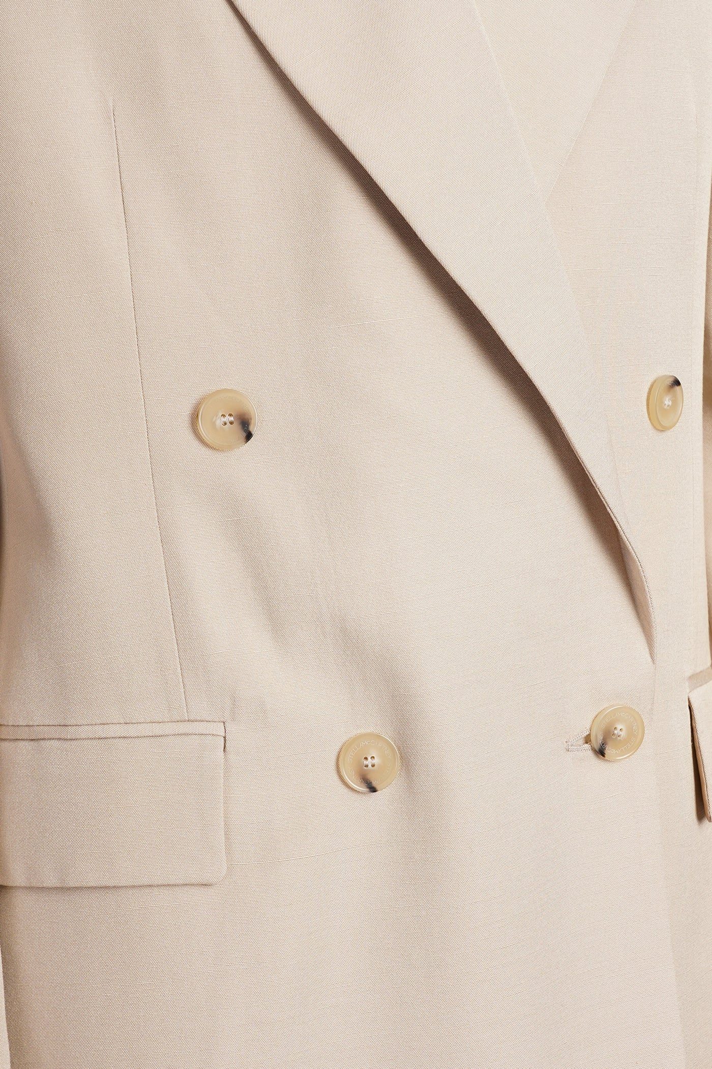 Blazer in beige viscose - Image 5