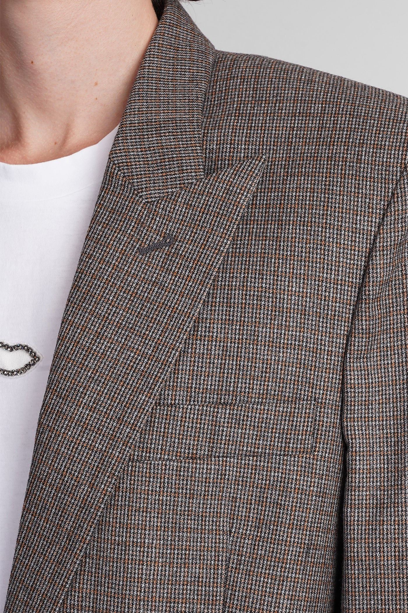 Blazer in grey wool - Image 5