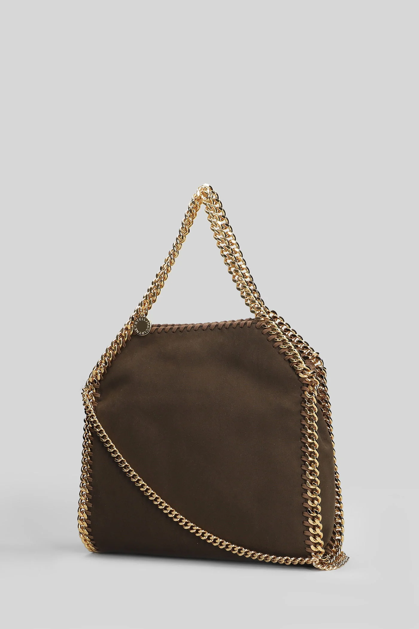 Falabella mini Shoulder bag in brown polyester - Image 2