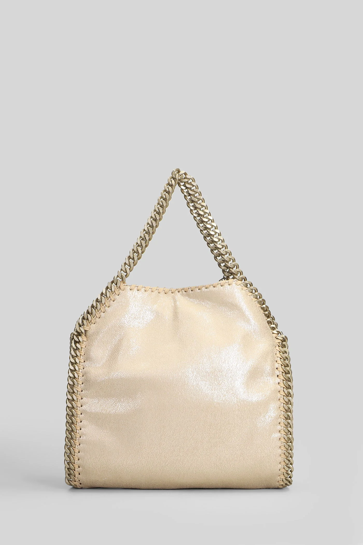 Falabella mini Shoulder bag in gold polyester - Image 3