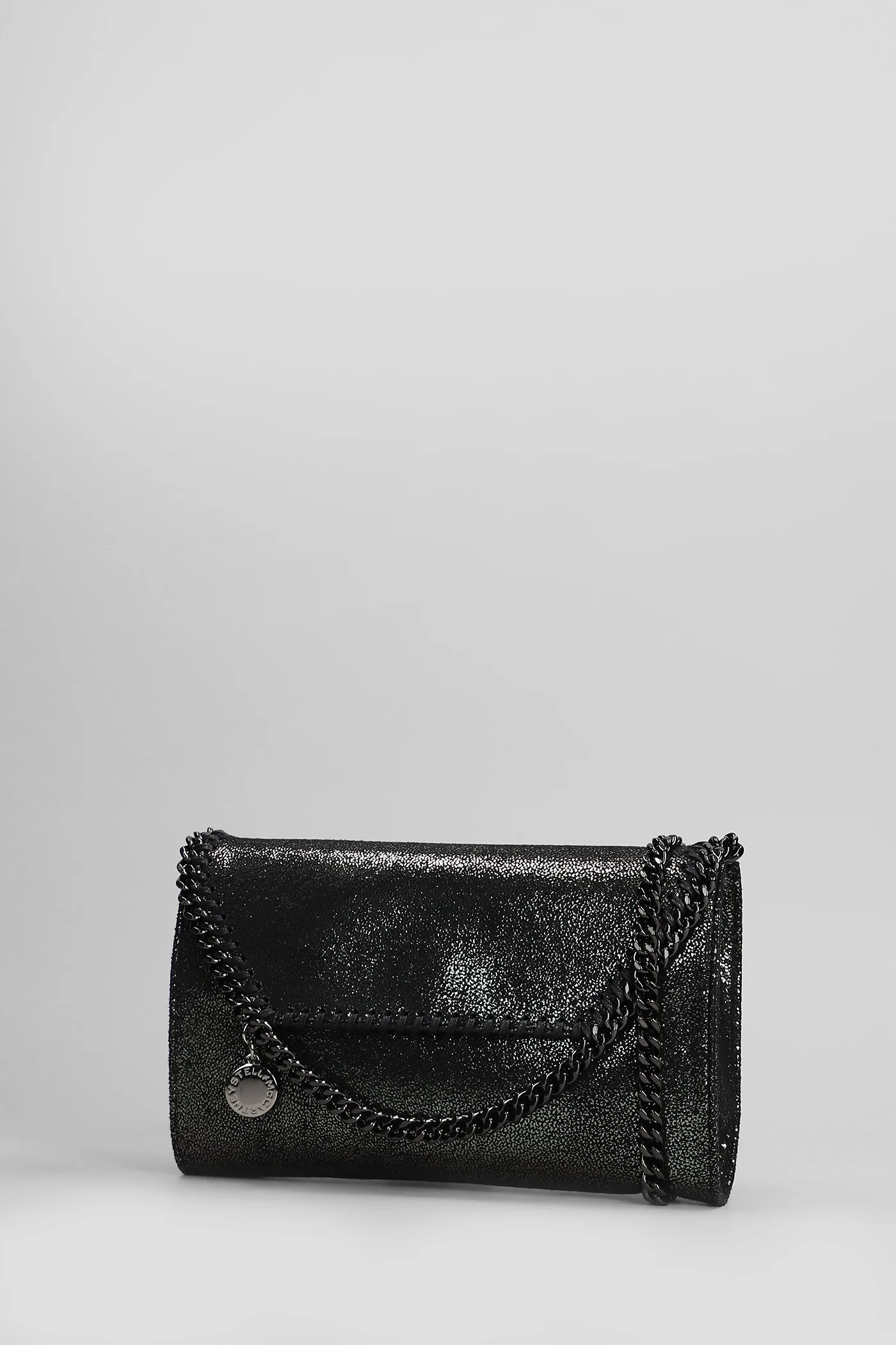Falabella mini Shoulder bag in silver polyester - Image 2