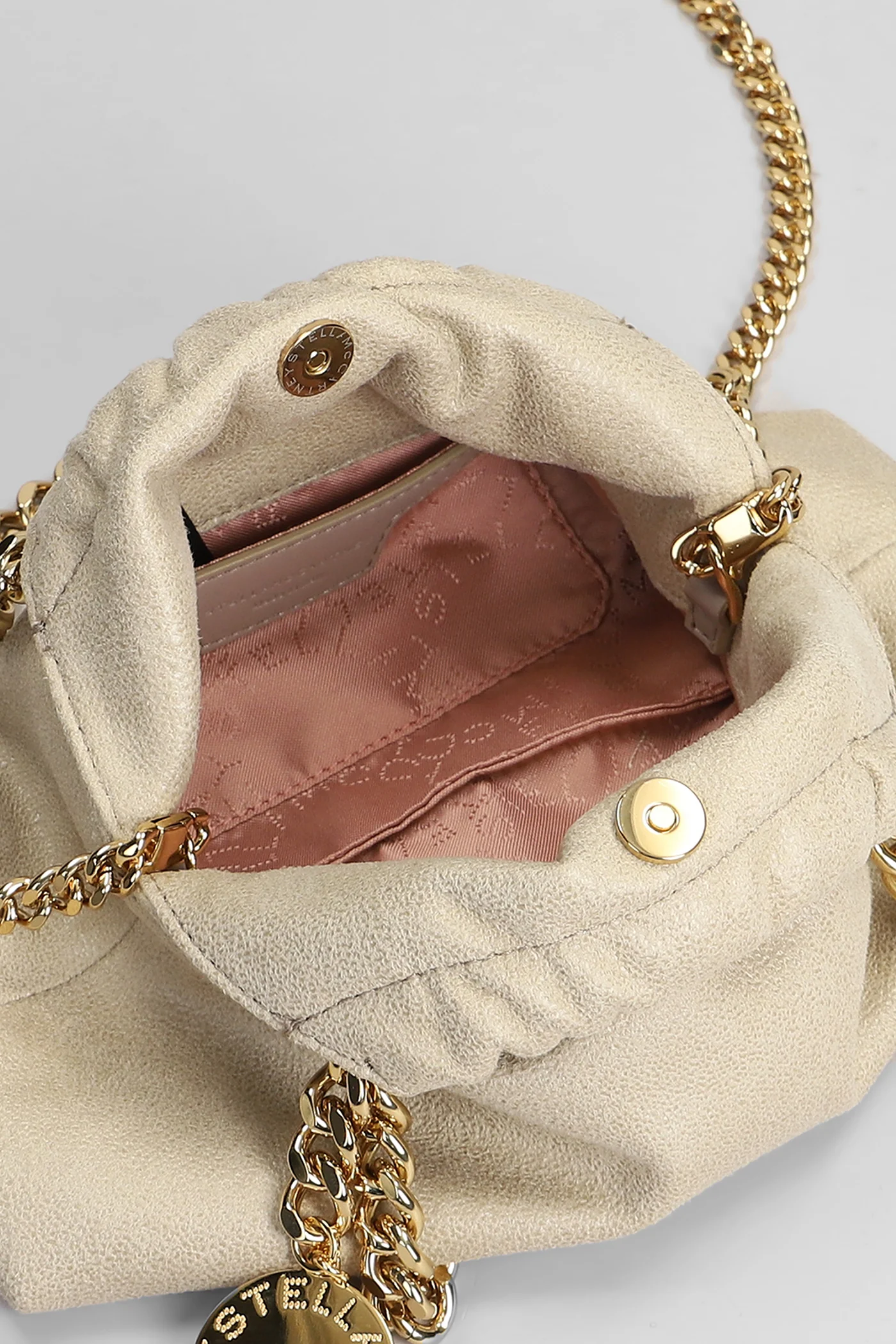 Falabella Shoulder bag in beige polyester - Image 4