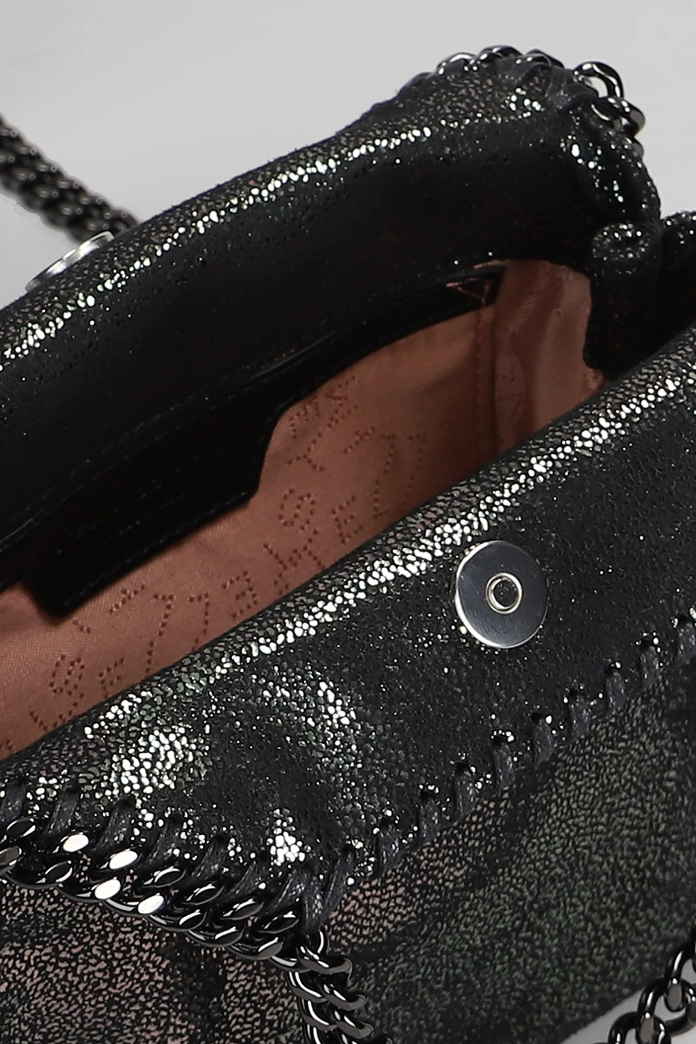 Falabella tote mini Tote in silver polyester - Image 4