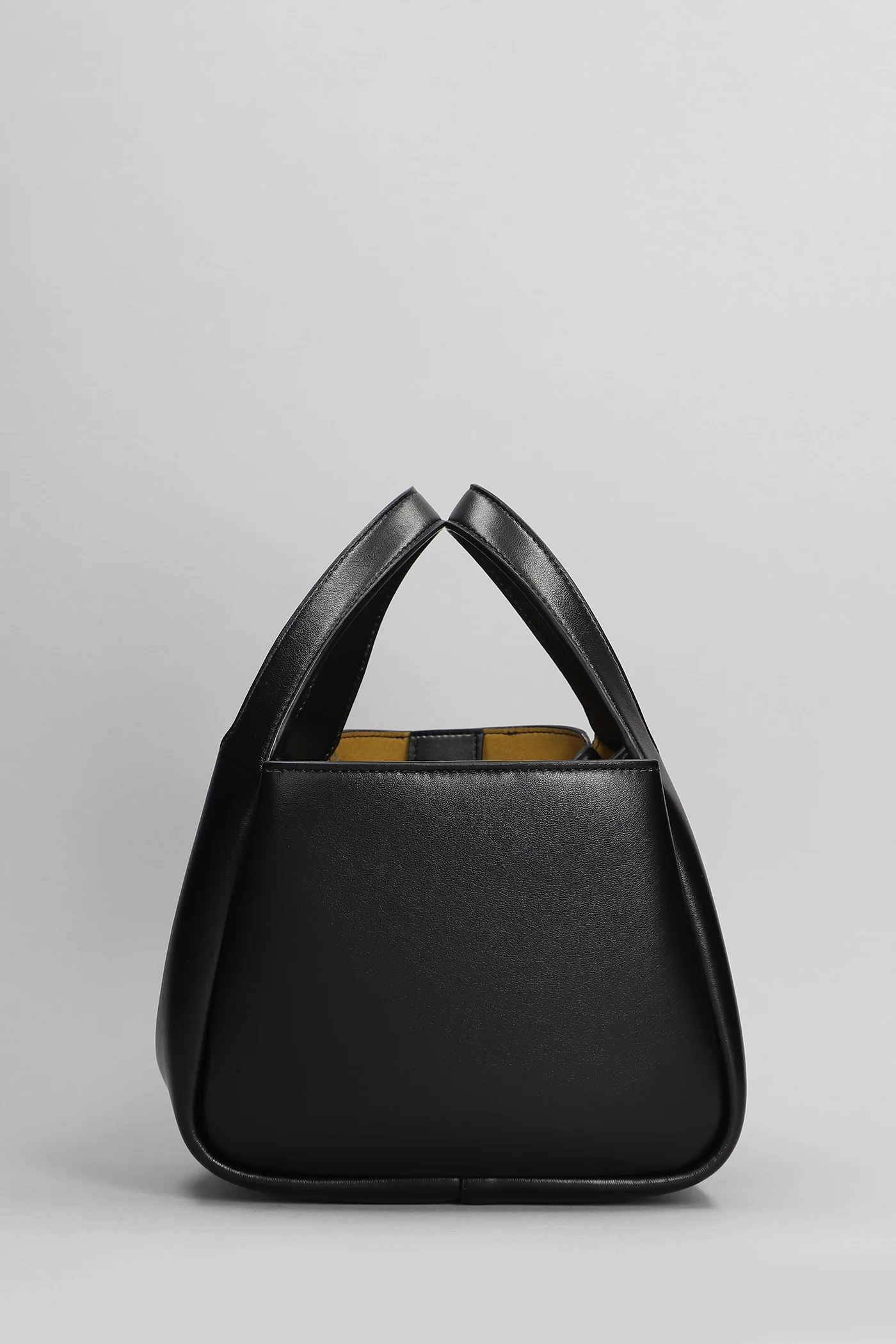 Hand bag in black Polyuretan - Image 3