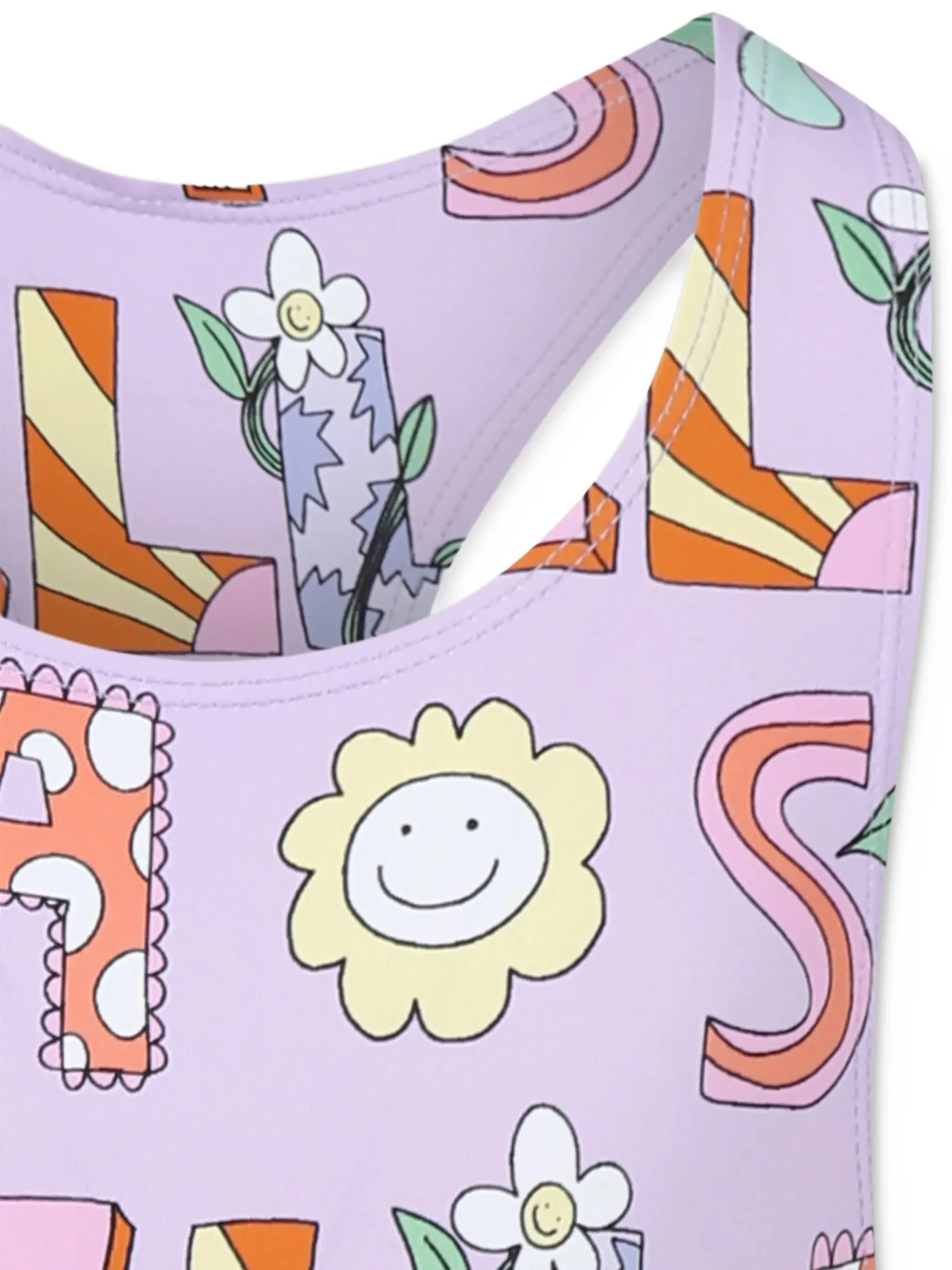 Beachwear in Lilla polyamide - Image 3