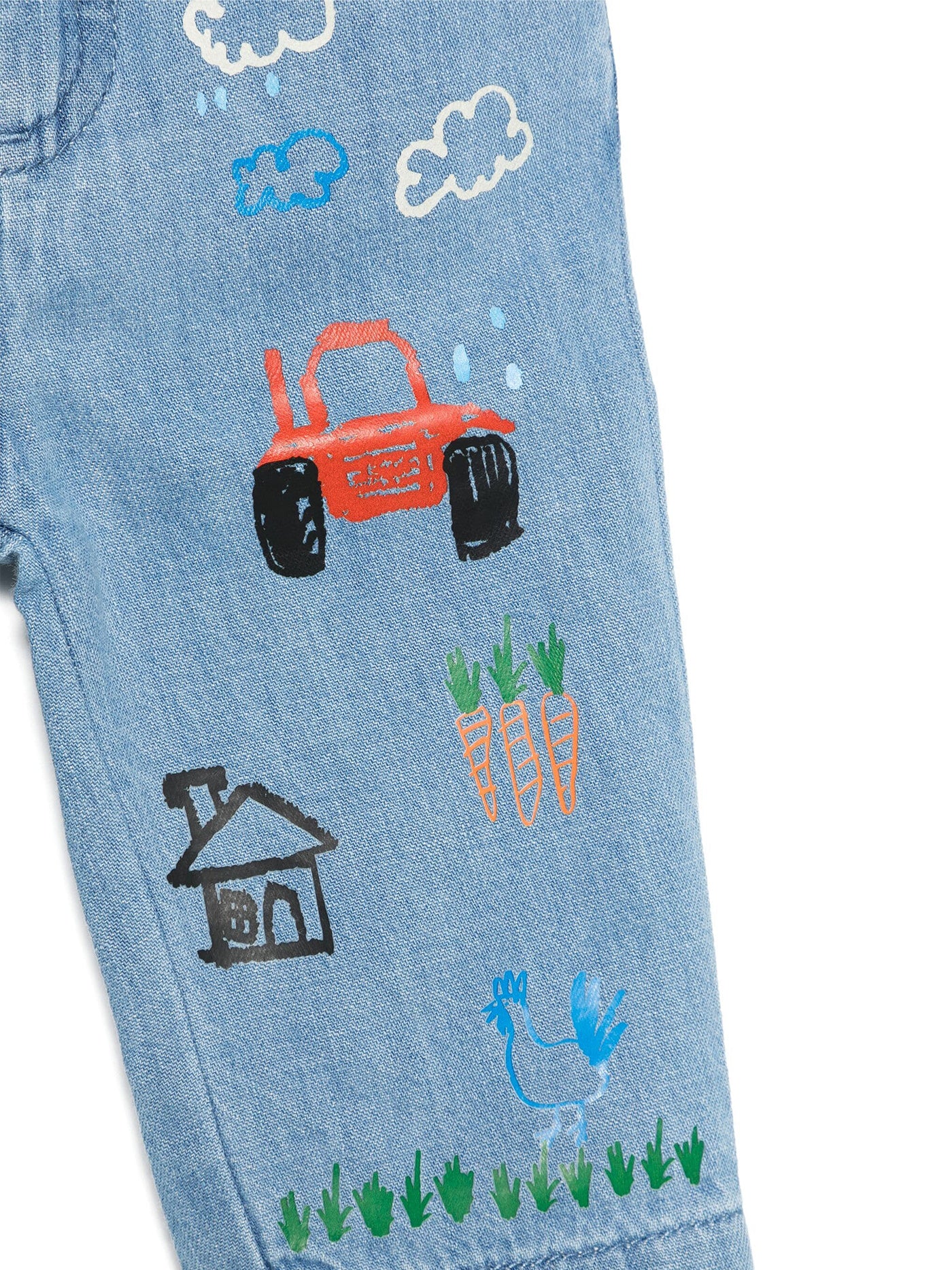 Jeans in blue cotton - Image 3