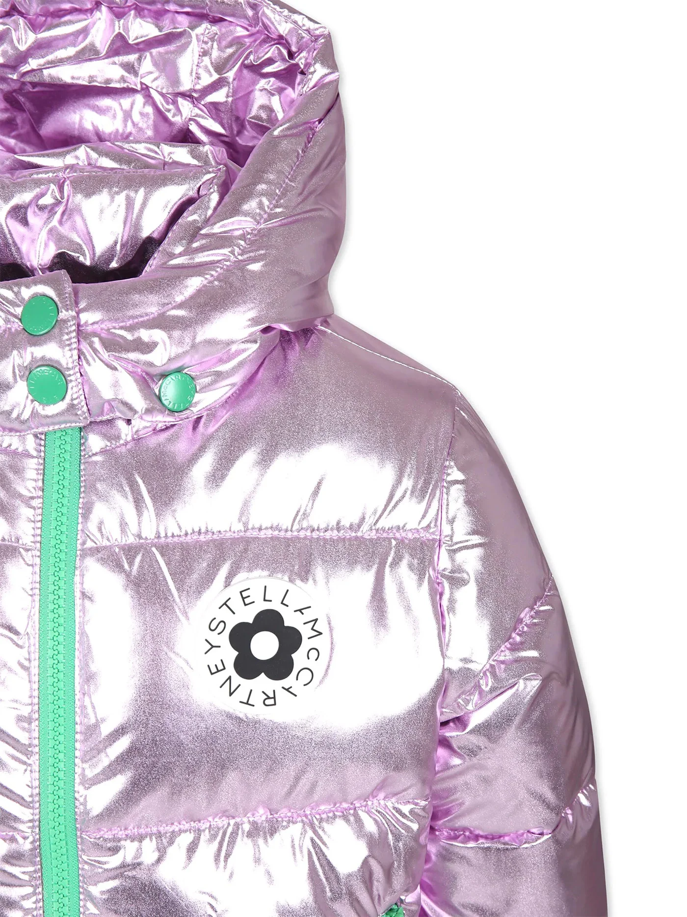 puffer in Lilla polyester - Image 3