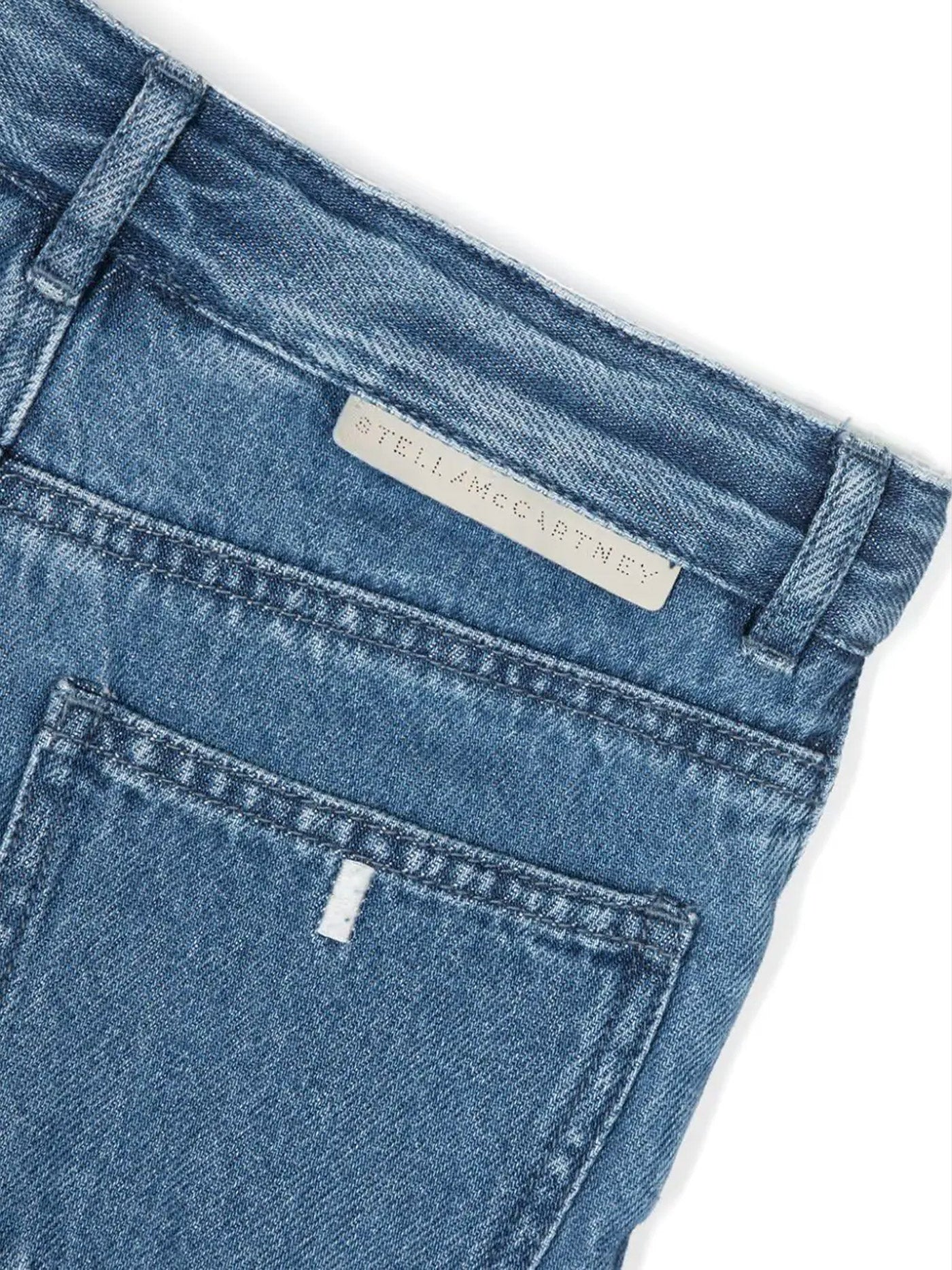 Shorts in blue cotton - Image 3