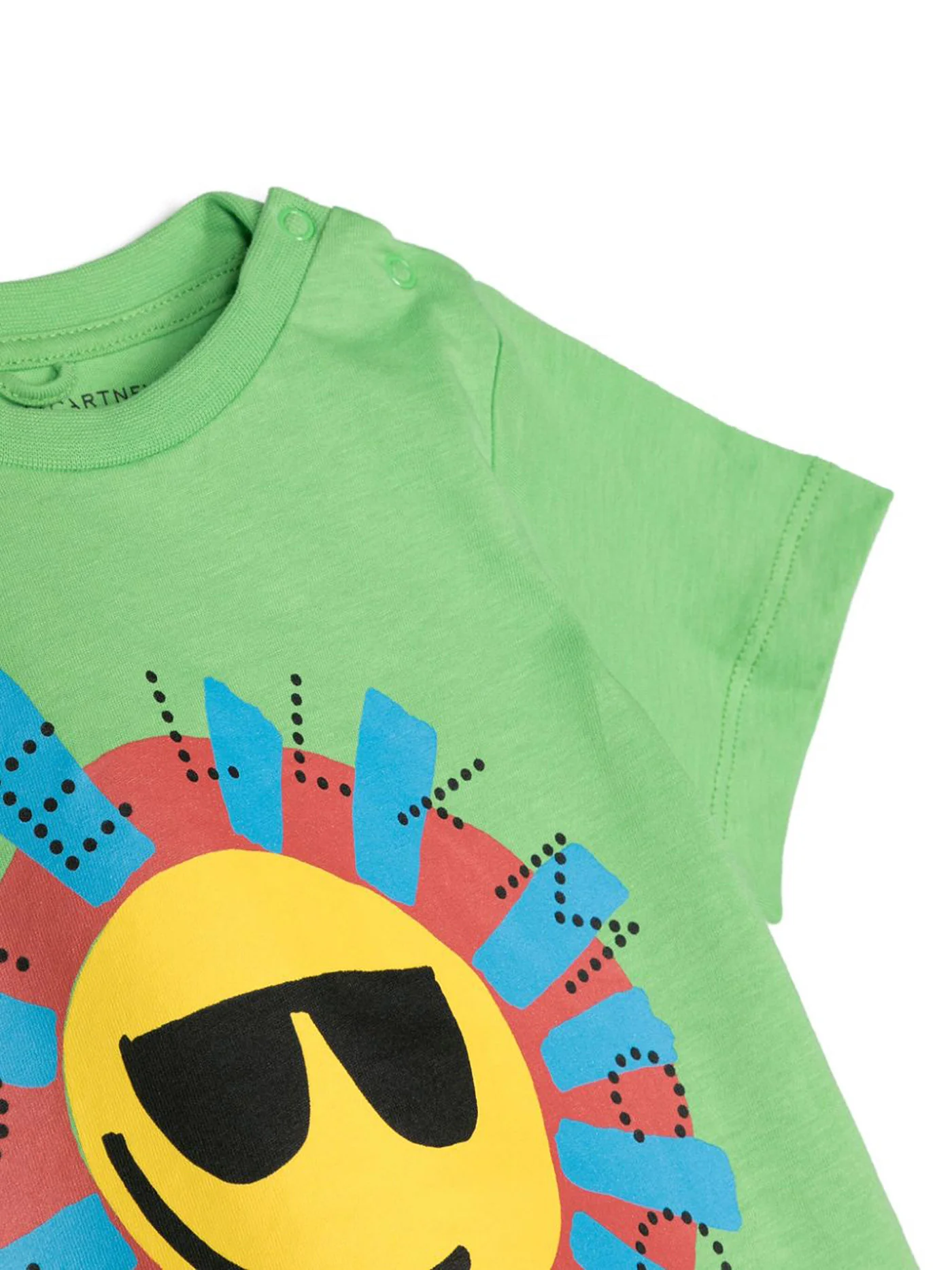 T-Shirt in green cotton - Image 3