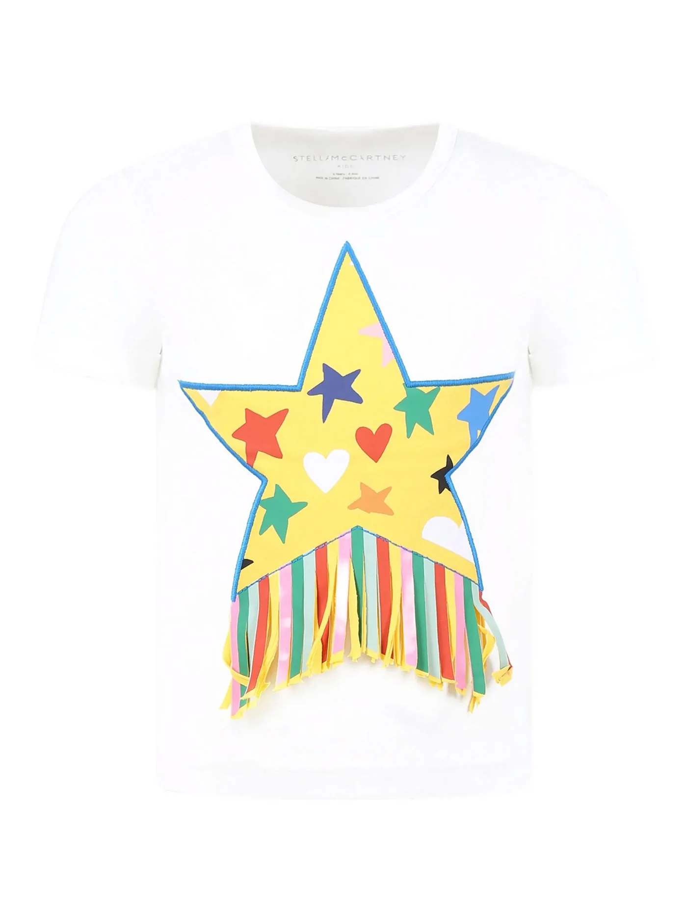 T-Shirt in white cotton