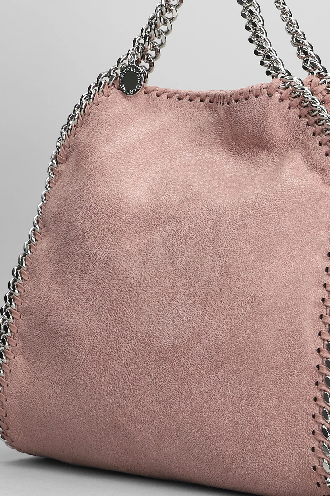 Mini falabella Tote in rose-pink polyester - Image 8