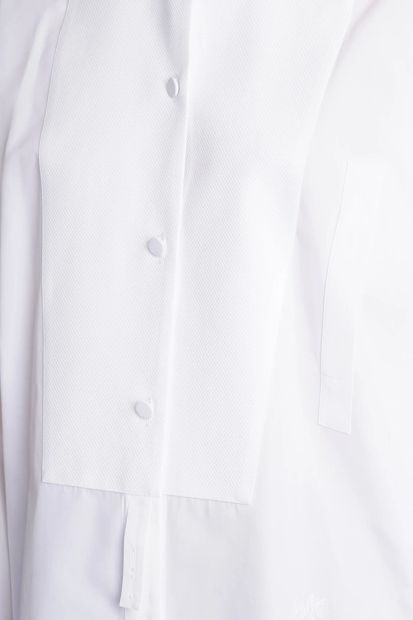 Shirt in white cotton - Image 5