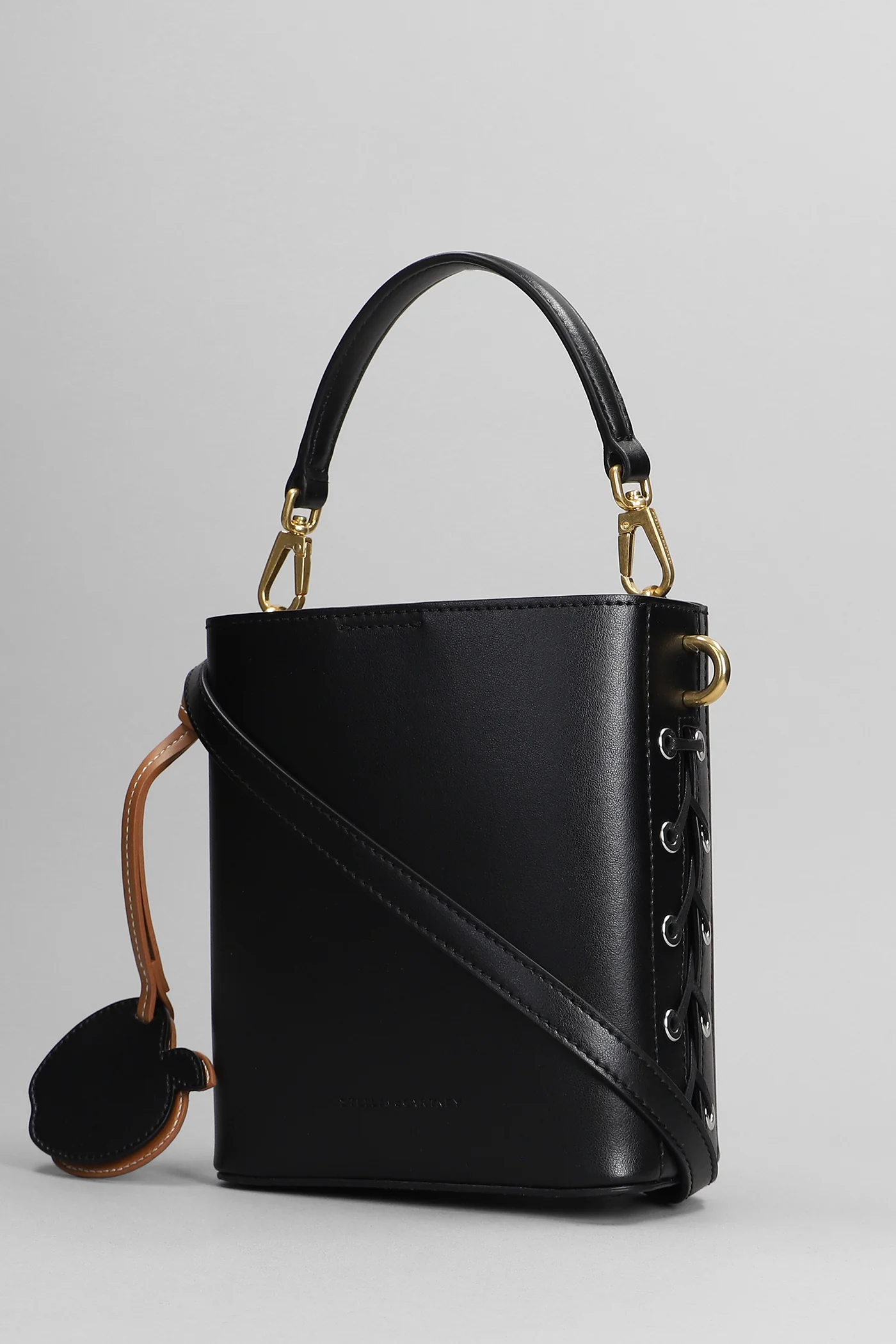 Shoulder bag in black polyamide - Image 2