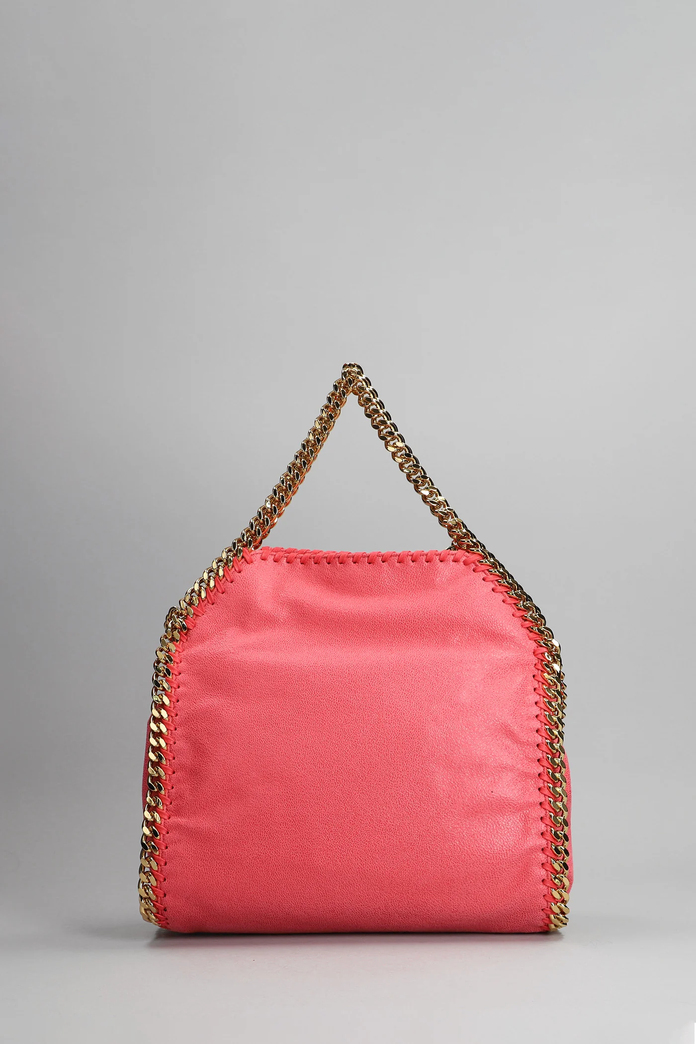 Tote in rose-pink polyester - Image 3