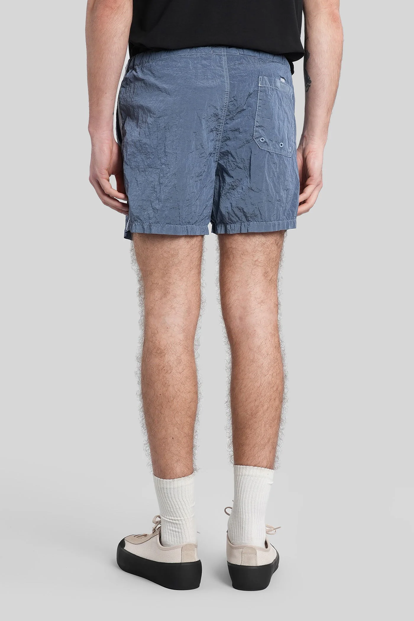Beachwear in cyan polyamide - Image 3
