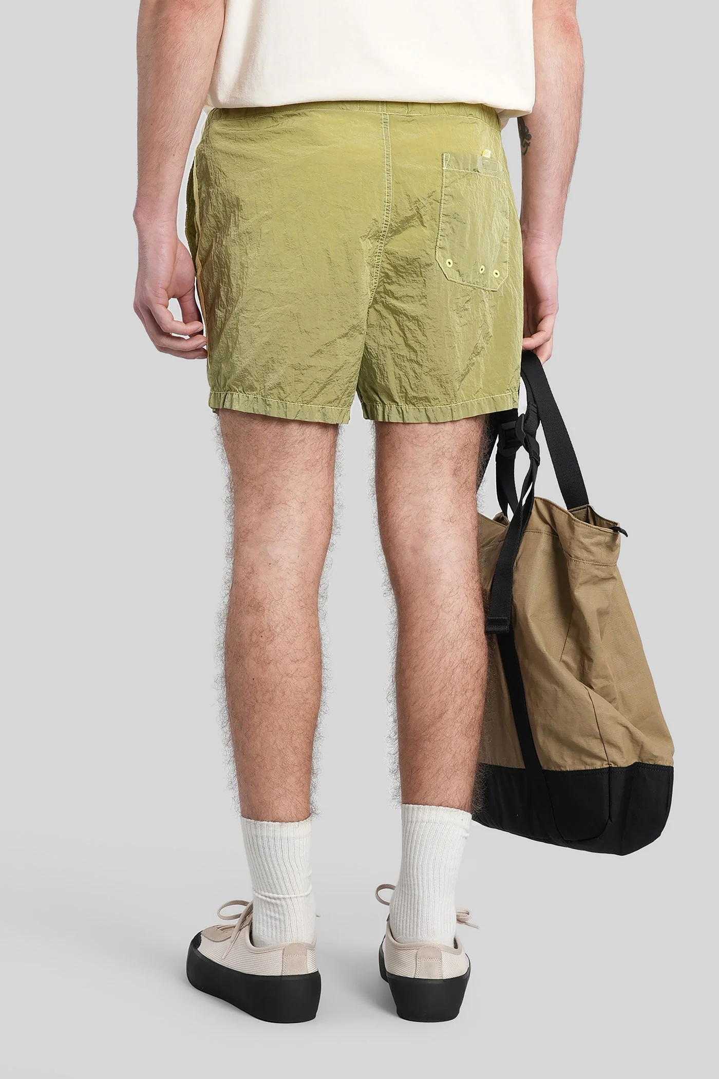 Beachwear in green polyamide - Image 3