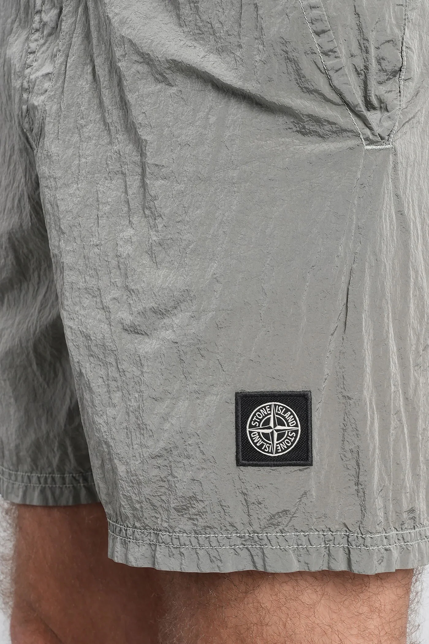 Beachwear in grey polyamide - Image 5