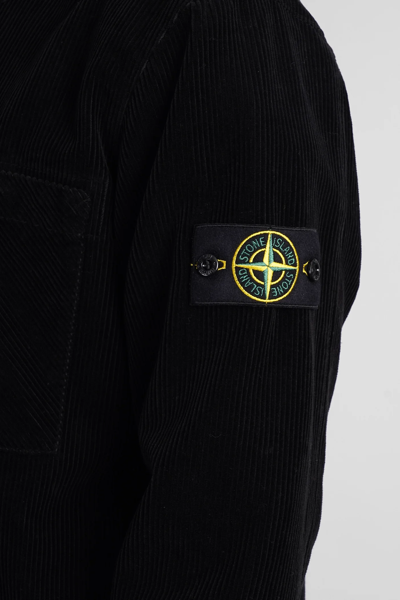Casual jacket in black cotton - Image 5