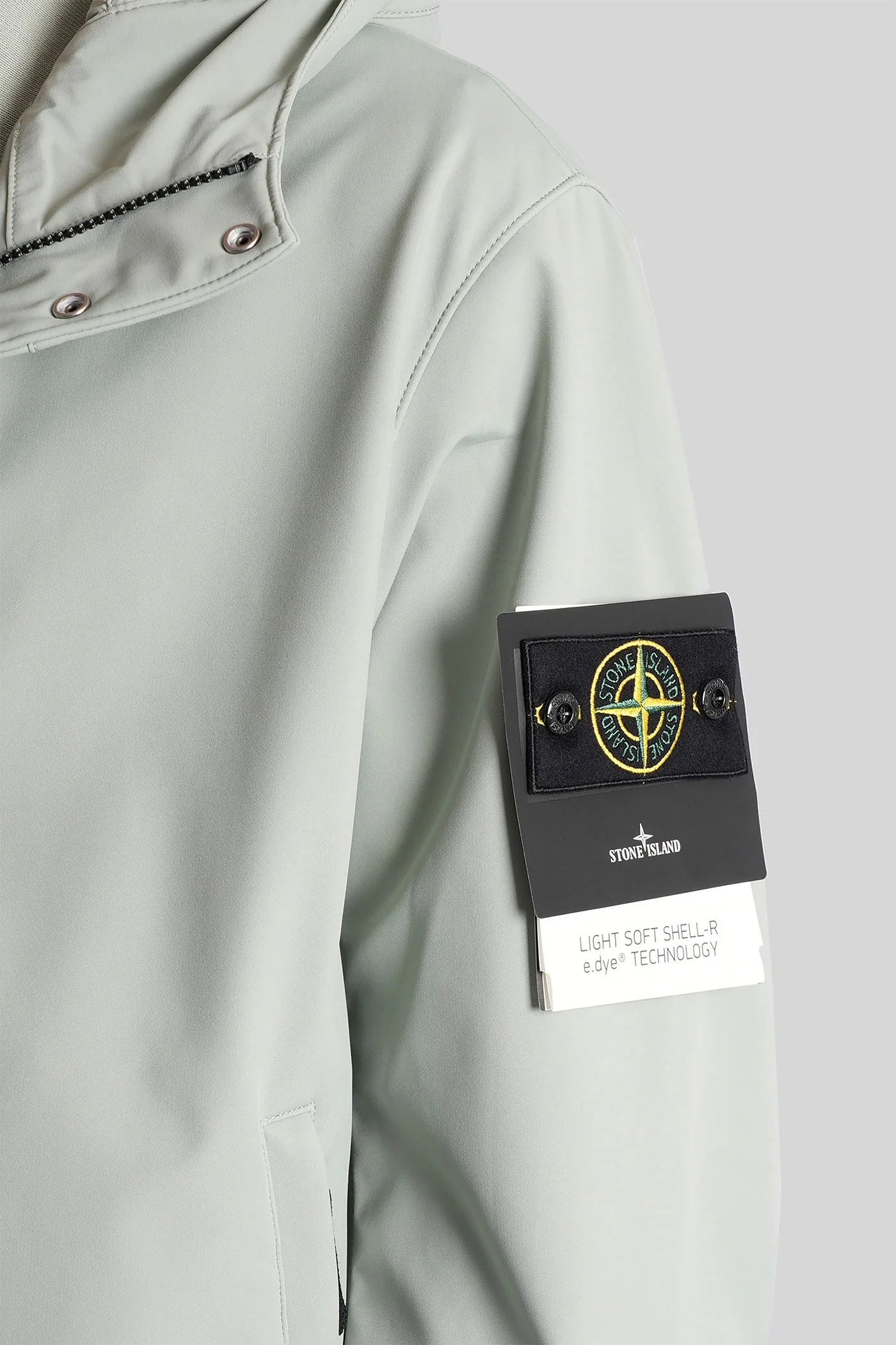 Casual jacket in green polyester - Image 10