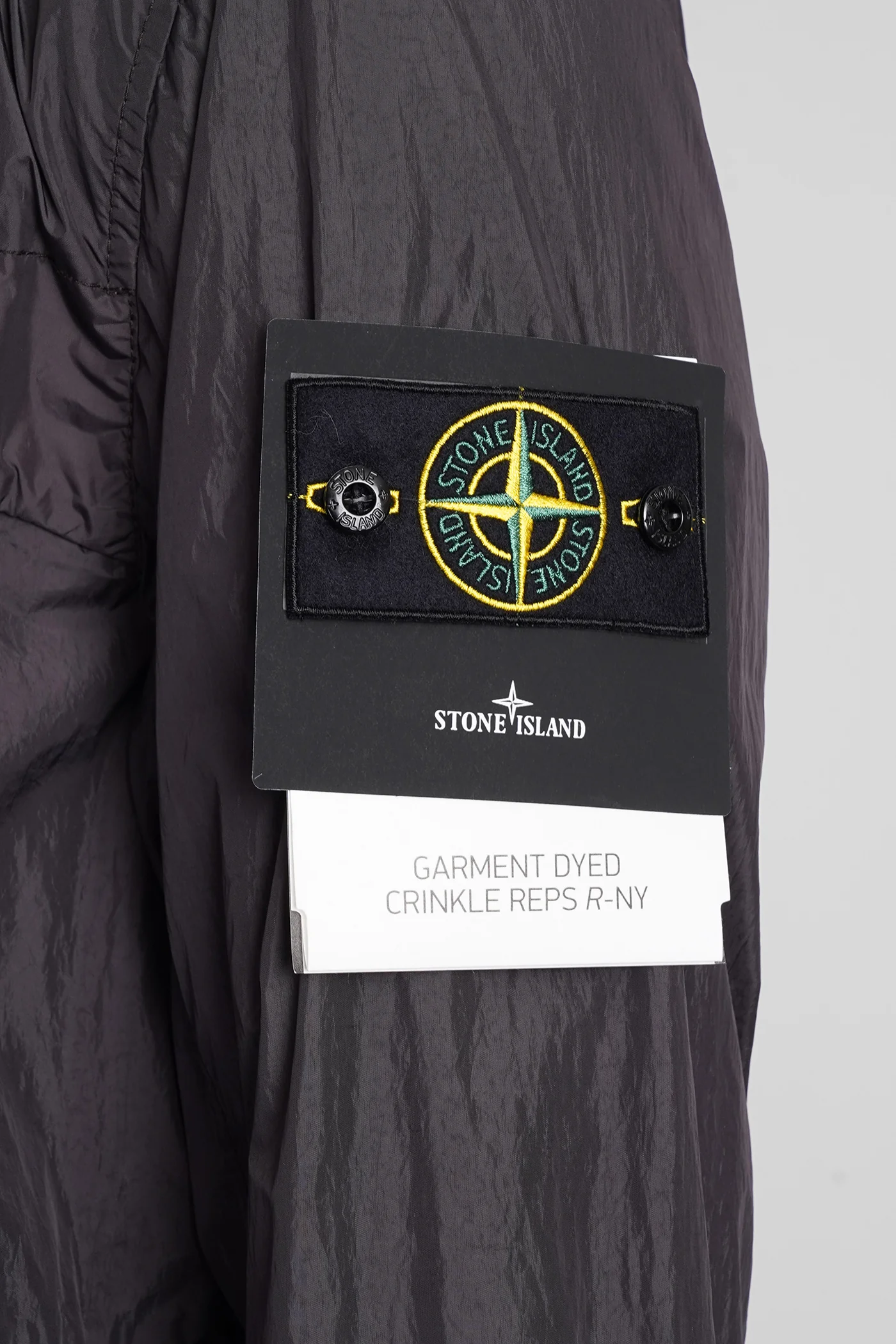 Casual jacket in grey polyamide - Image 5