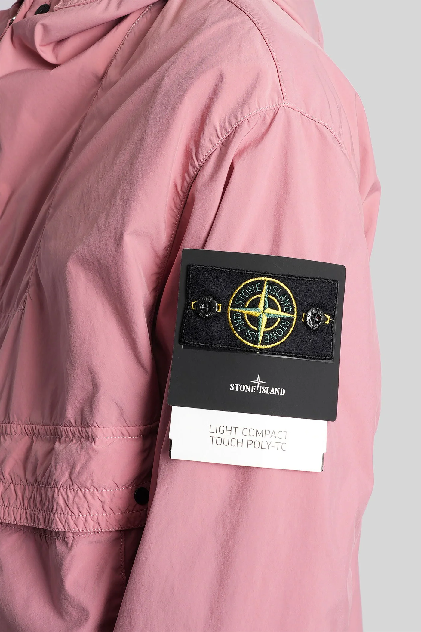 Casual jacket in rose-pink polyester - Image 5