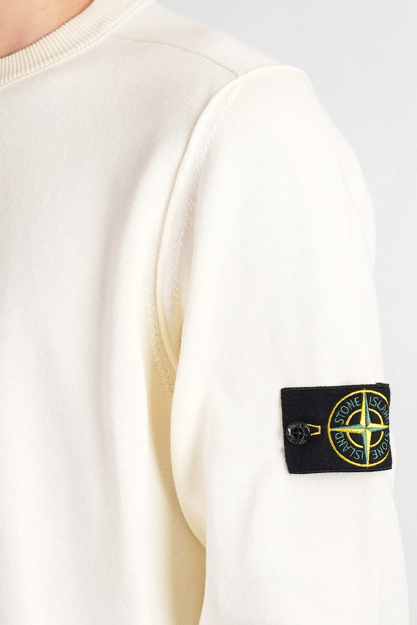 Knitwear in beige cotton - Image 5