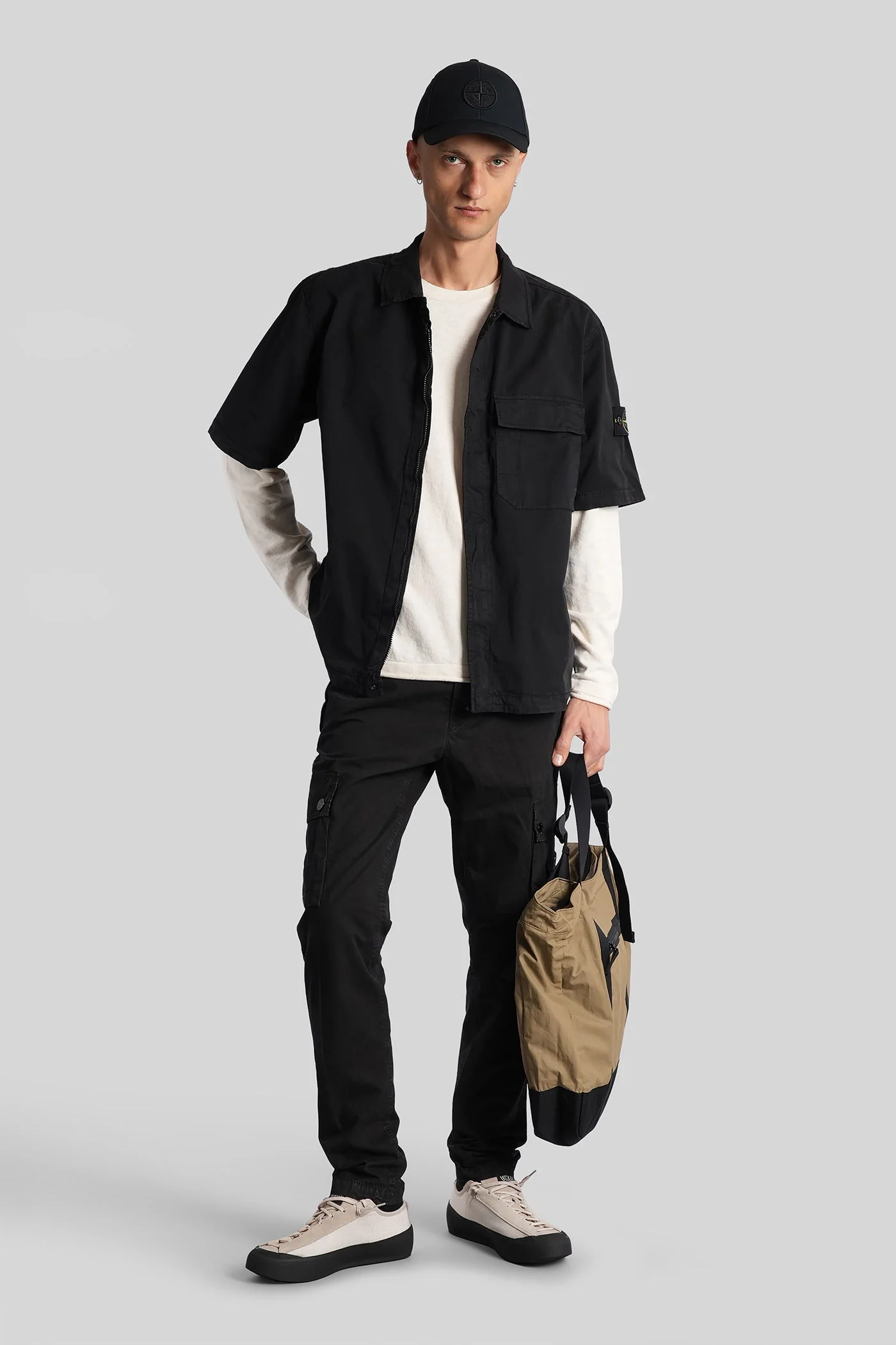 Knitwear in beige cotton - Image 7