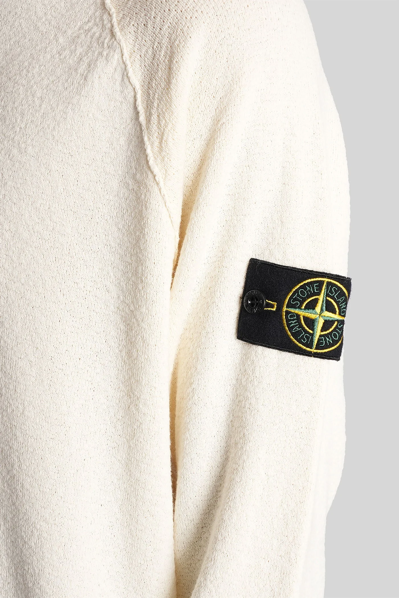 Knitwear in beige cotton - Image 5