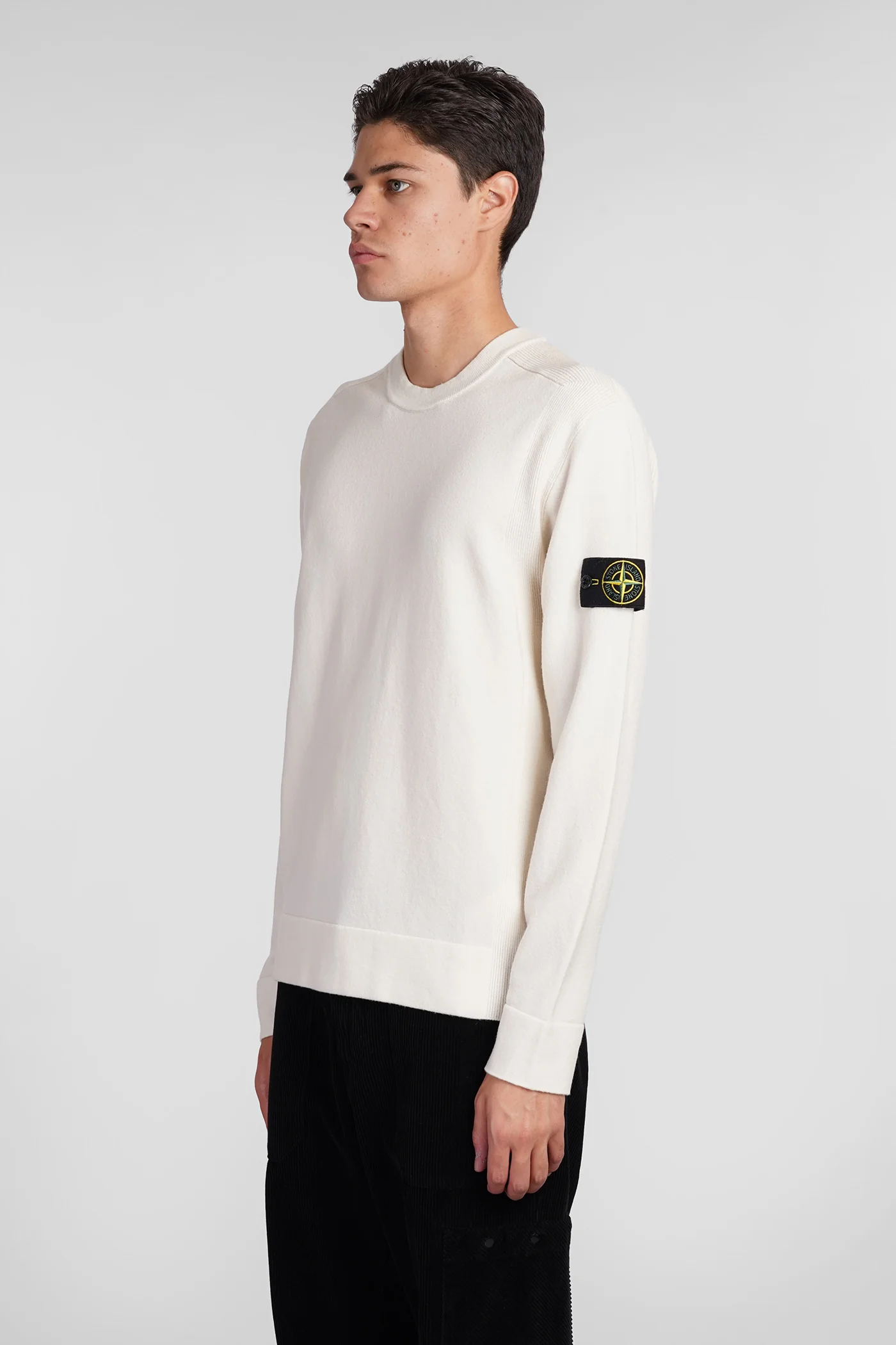Knitwear in beige wool - Image 4