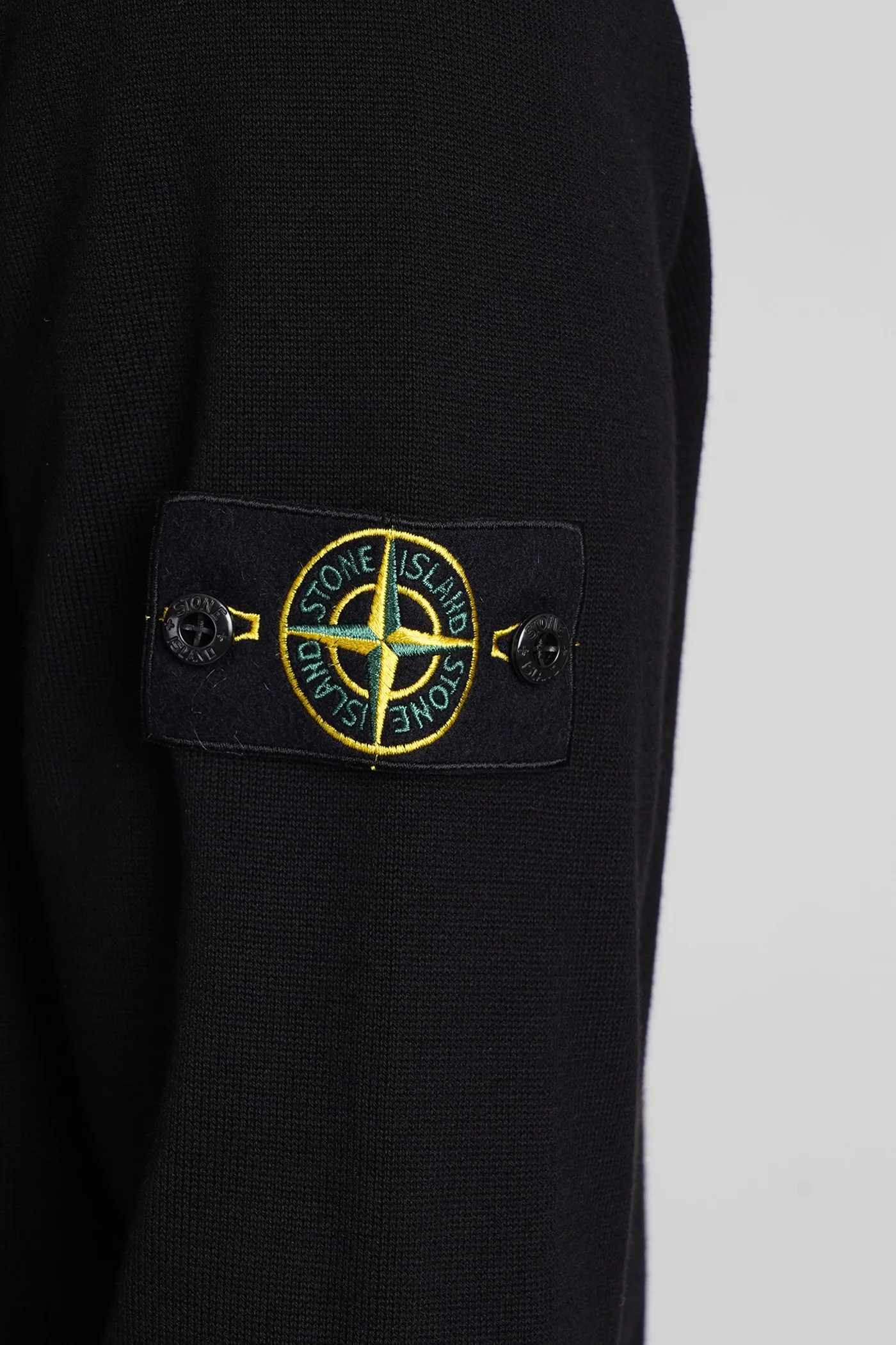 Knitwear in black cotton - Image 5