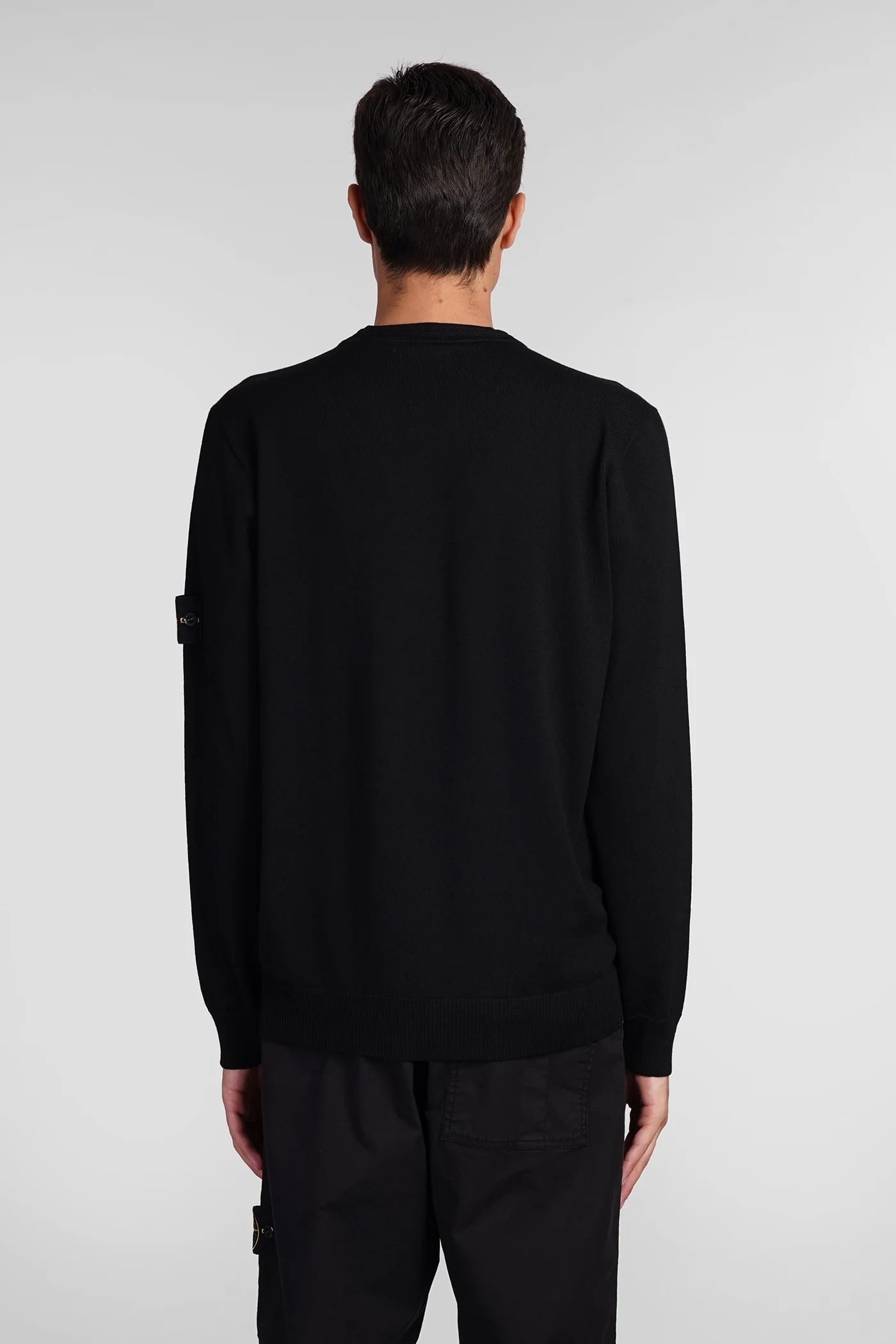 Knitwear in black wool - Image 3