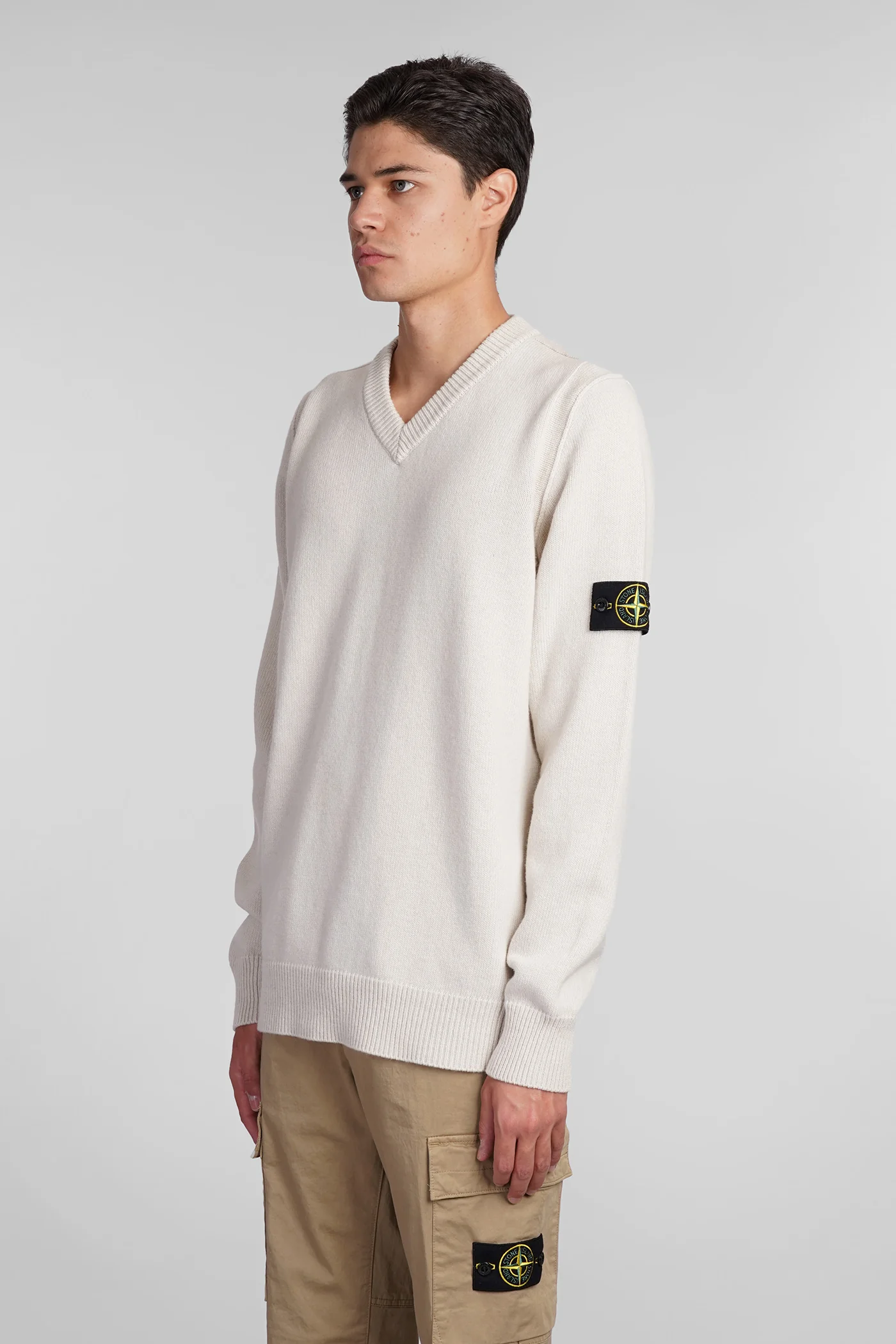 Knitwear in grey wool - Image 4