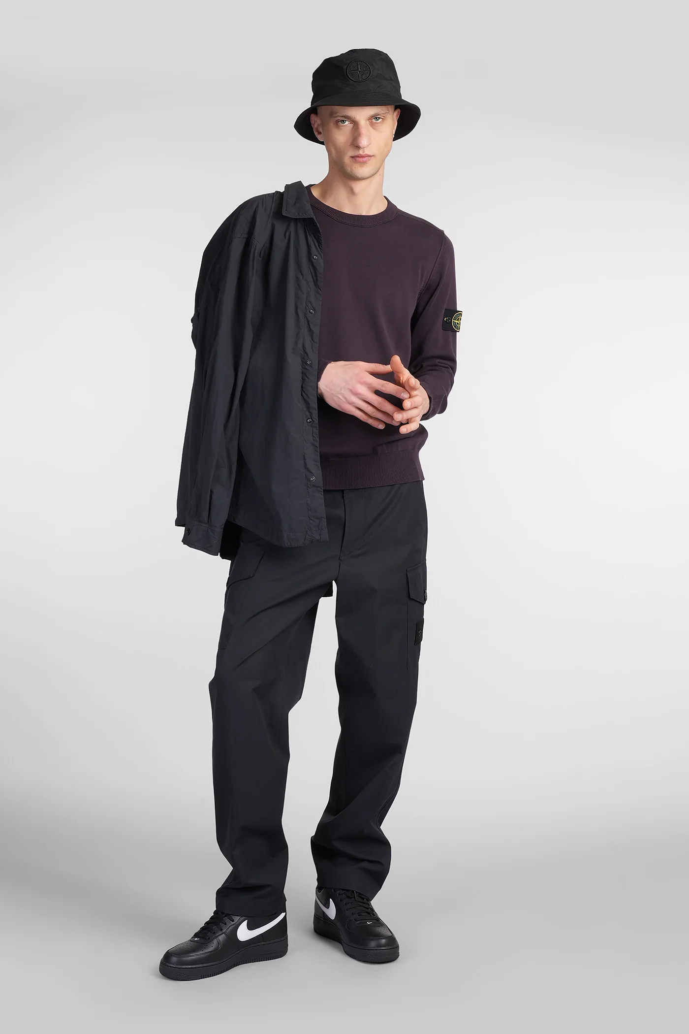 Knitwear in Viola cotton - Image 2