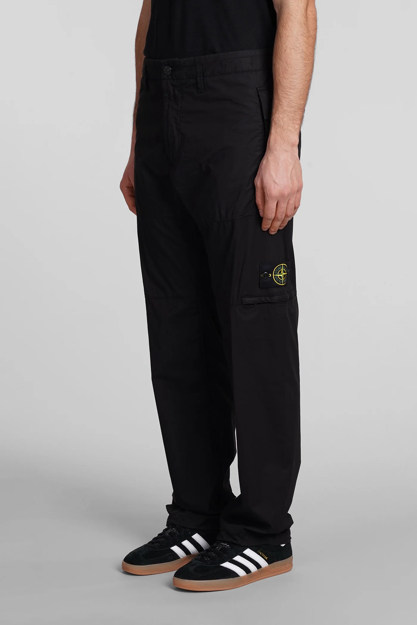 Pants in black cotton - Image 4