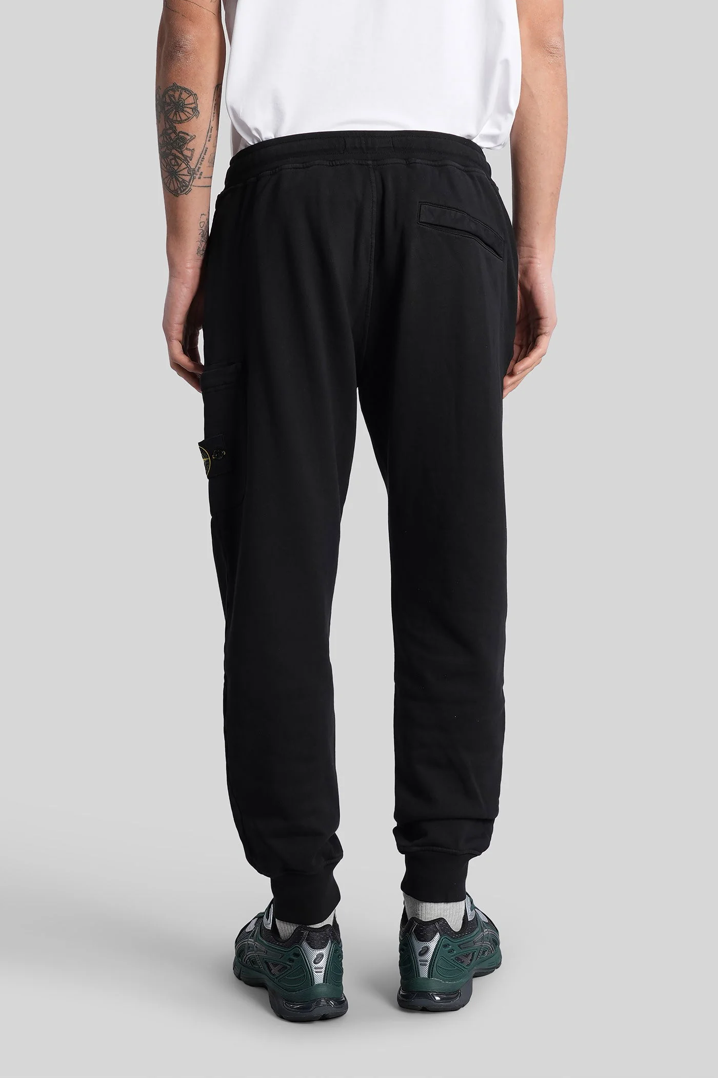 Pants in black cotton - Image 3