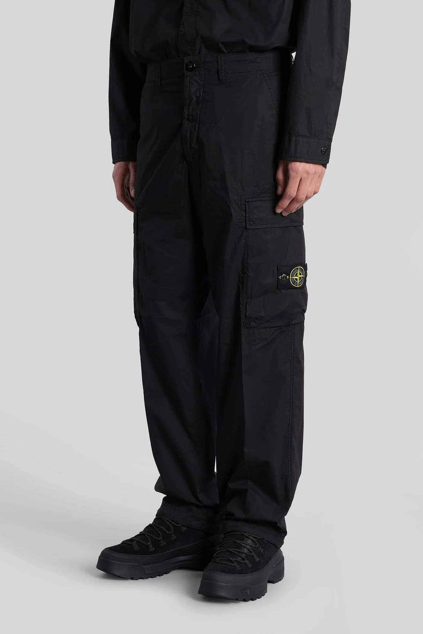 Pants in black cotton - Image 4