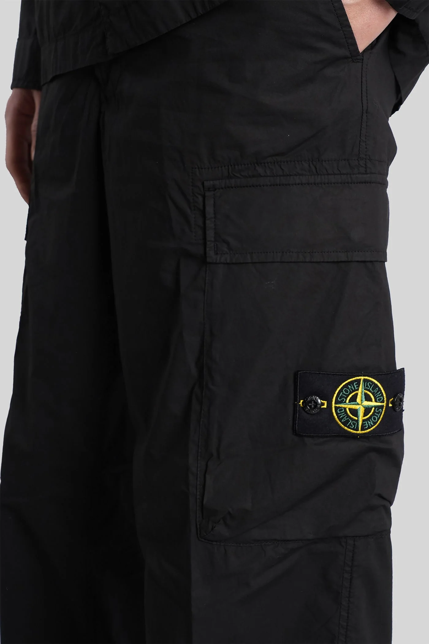 Pants in black cotton - Image 5