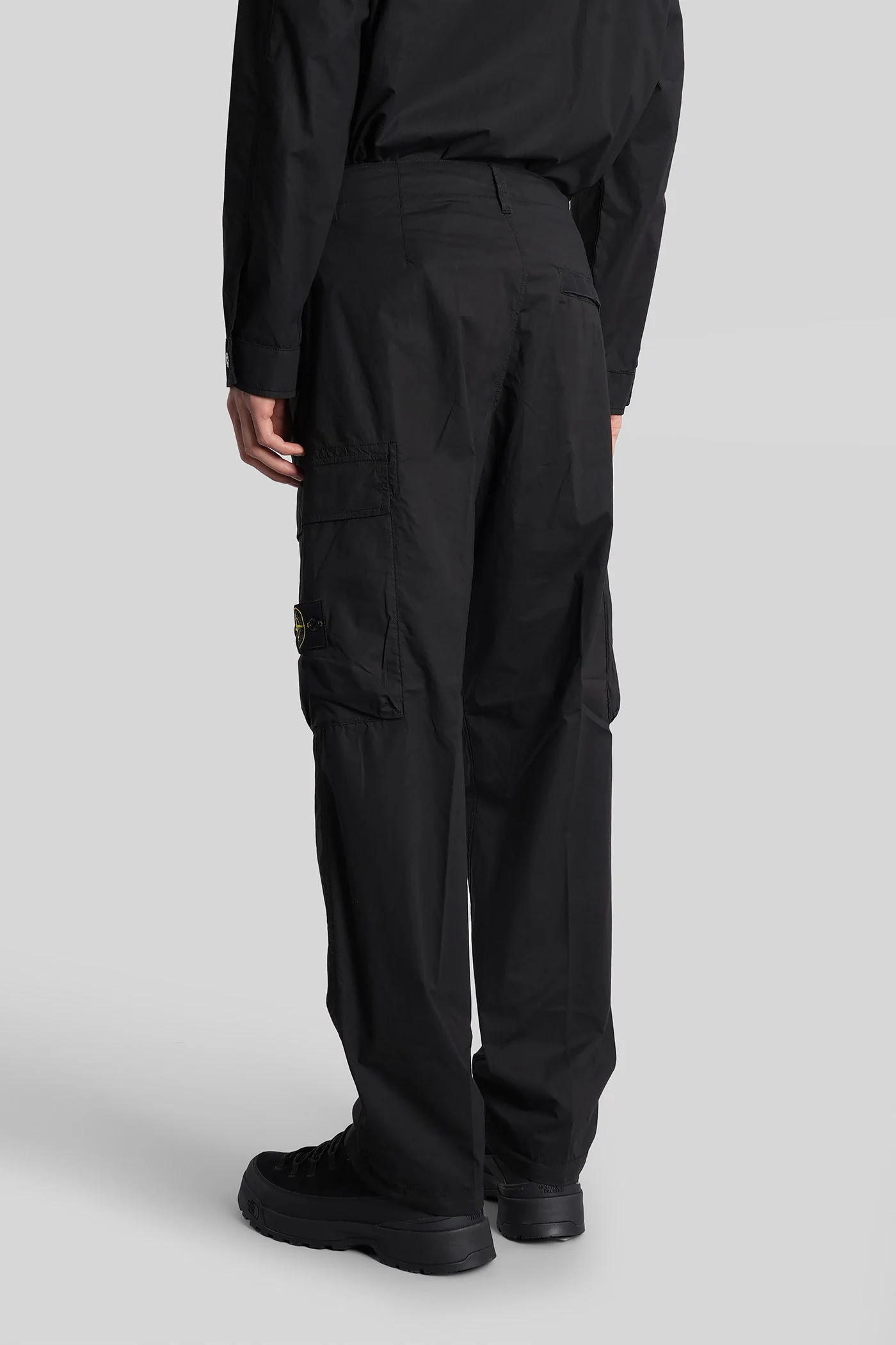 Pants in black cotton - Image 8