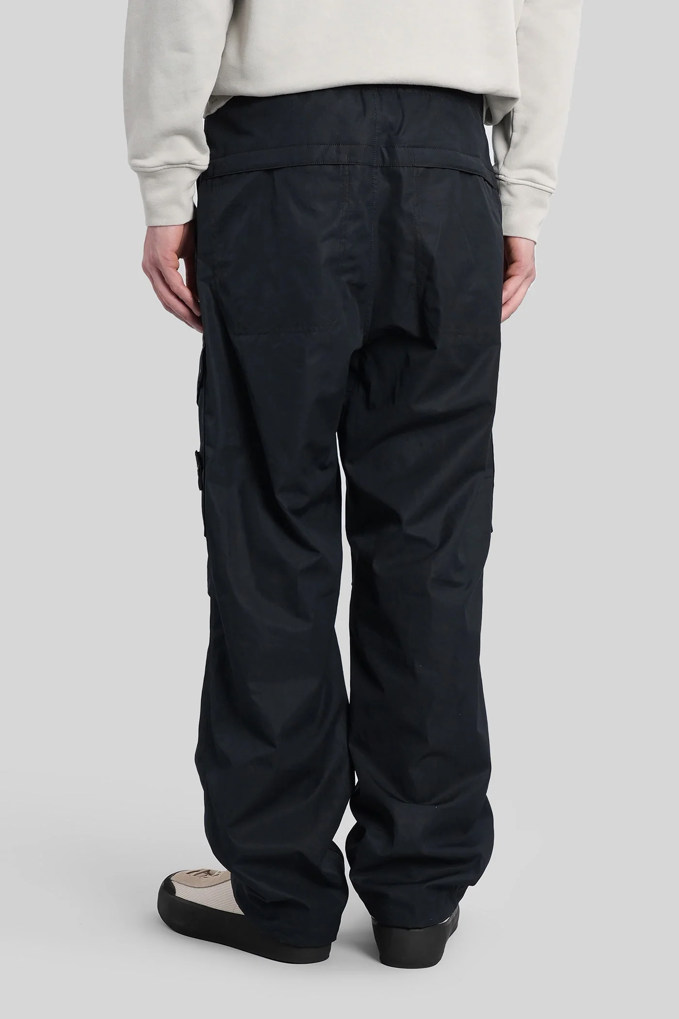 Pants in black cotton - Image 3