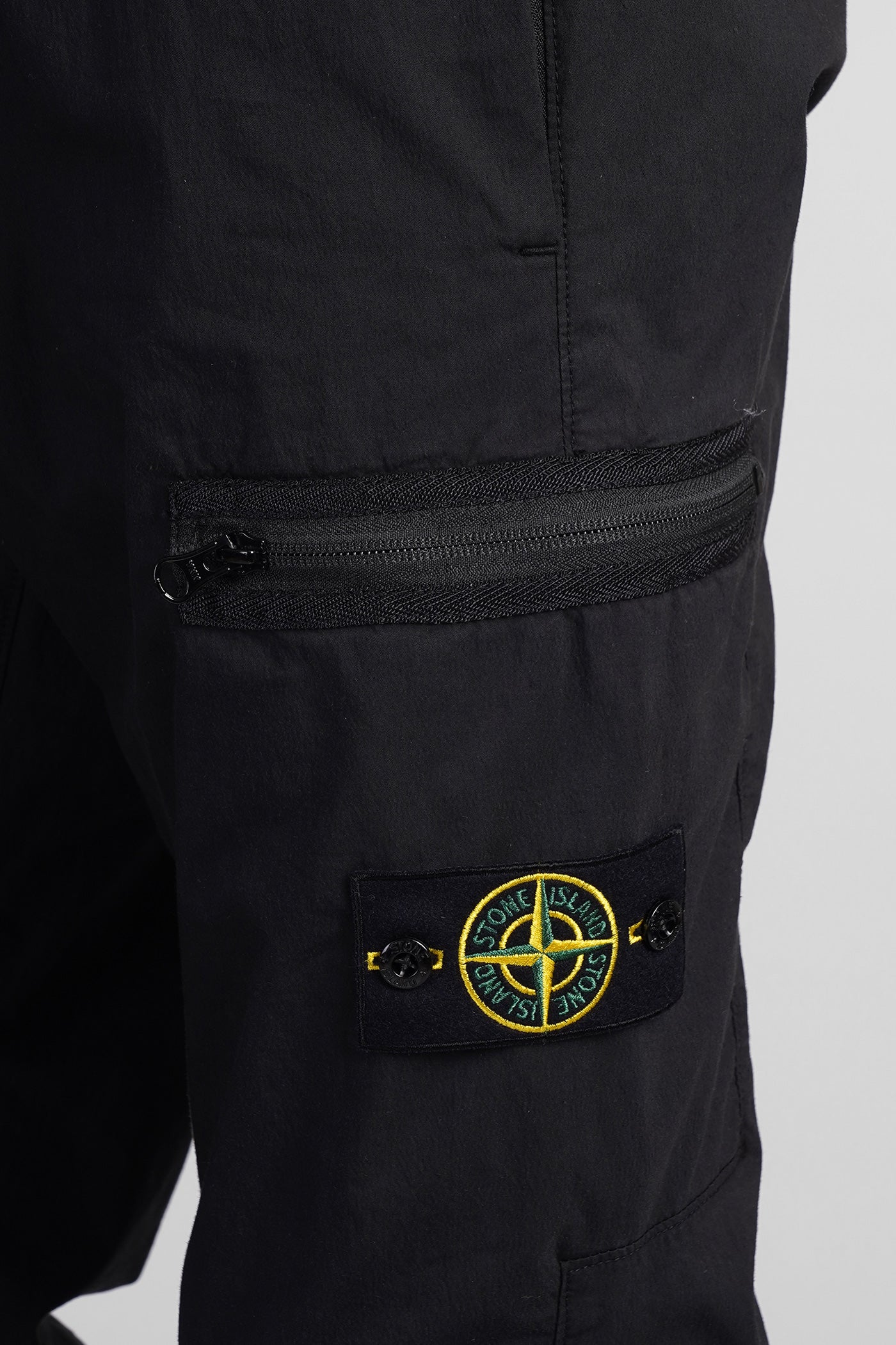 Pants in black polyamide - Image 5