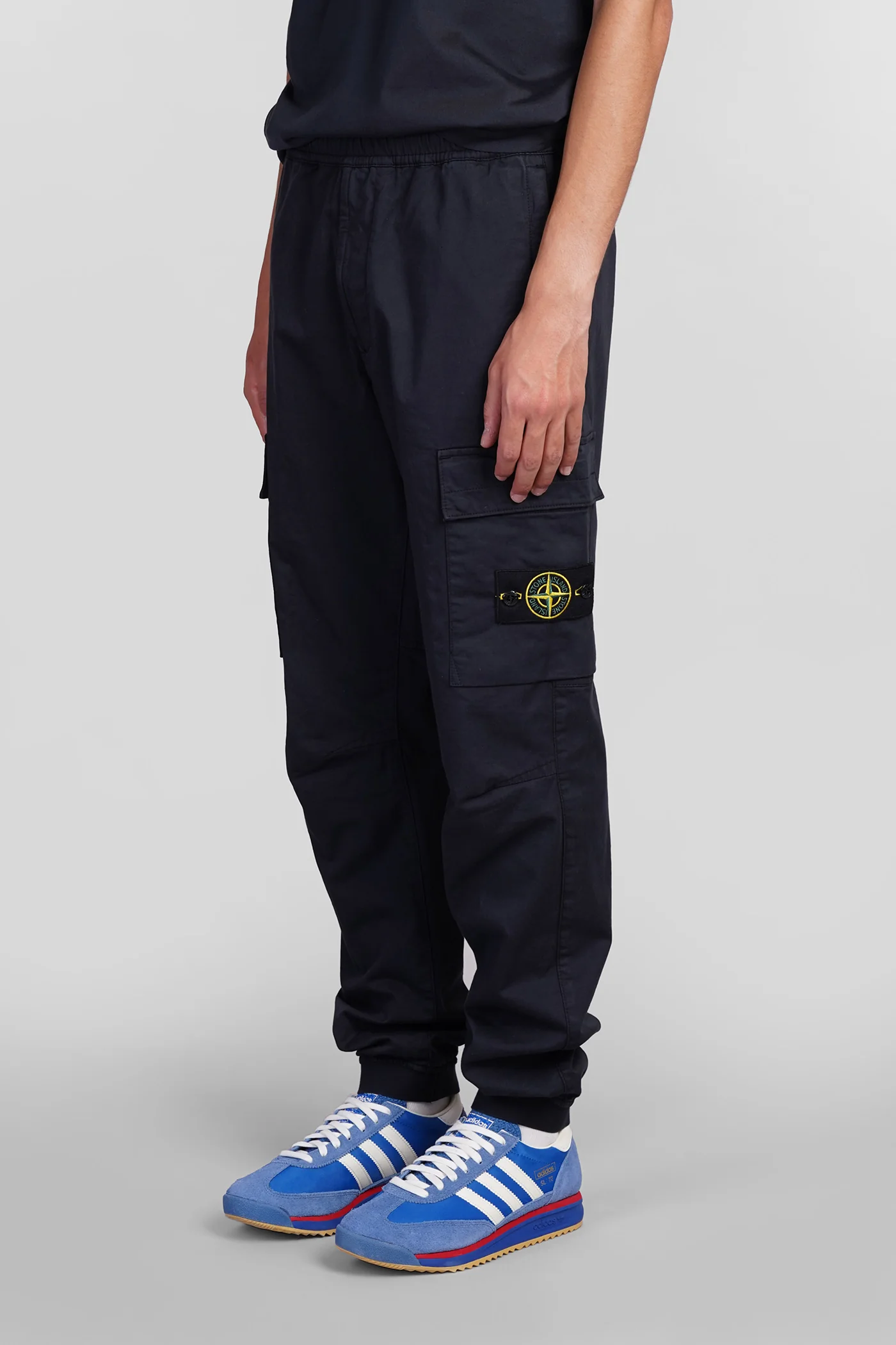 Pants in blue cotton - Image 4