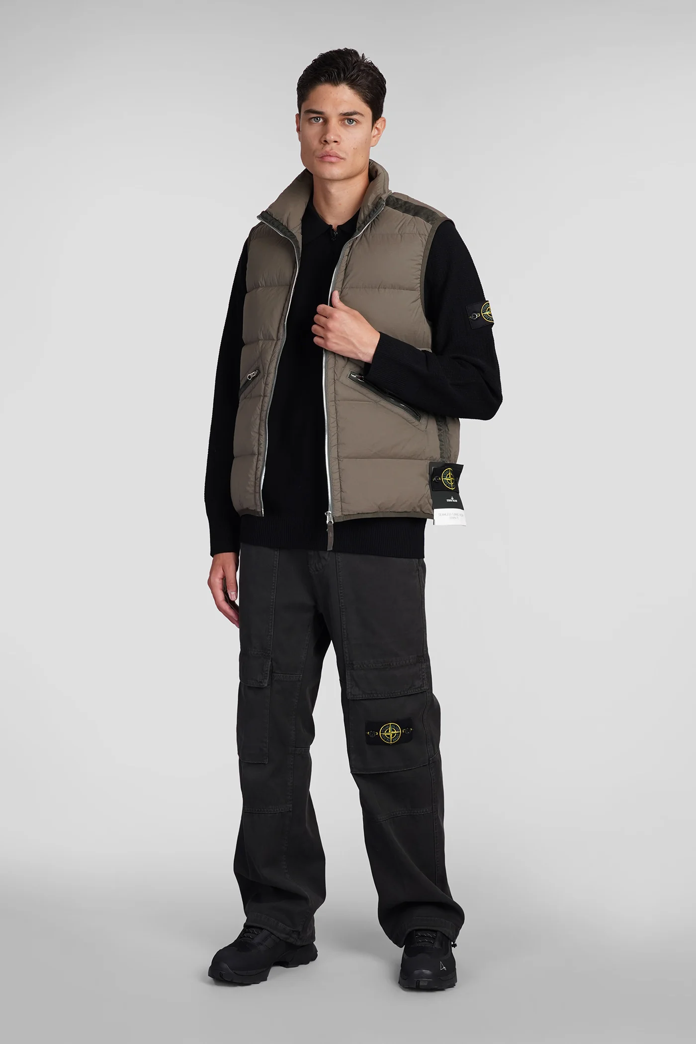 puffer in brown polyamide - Image 2