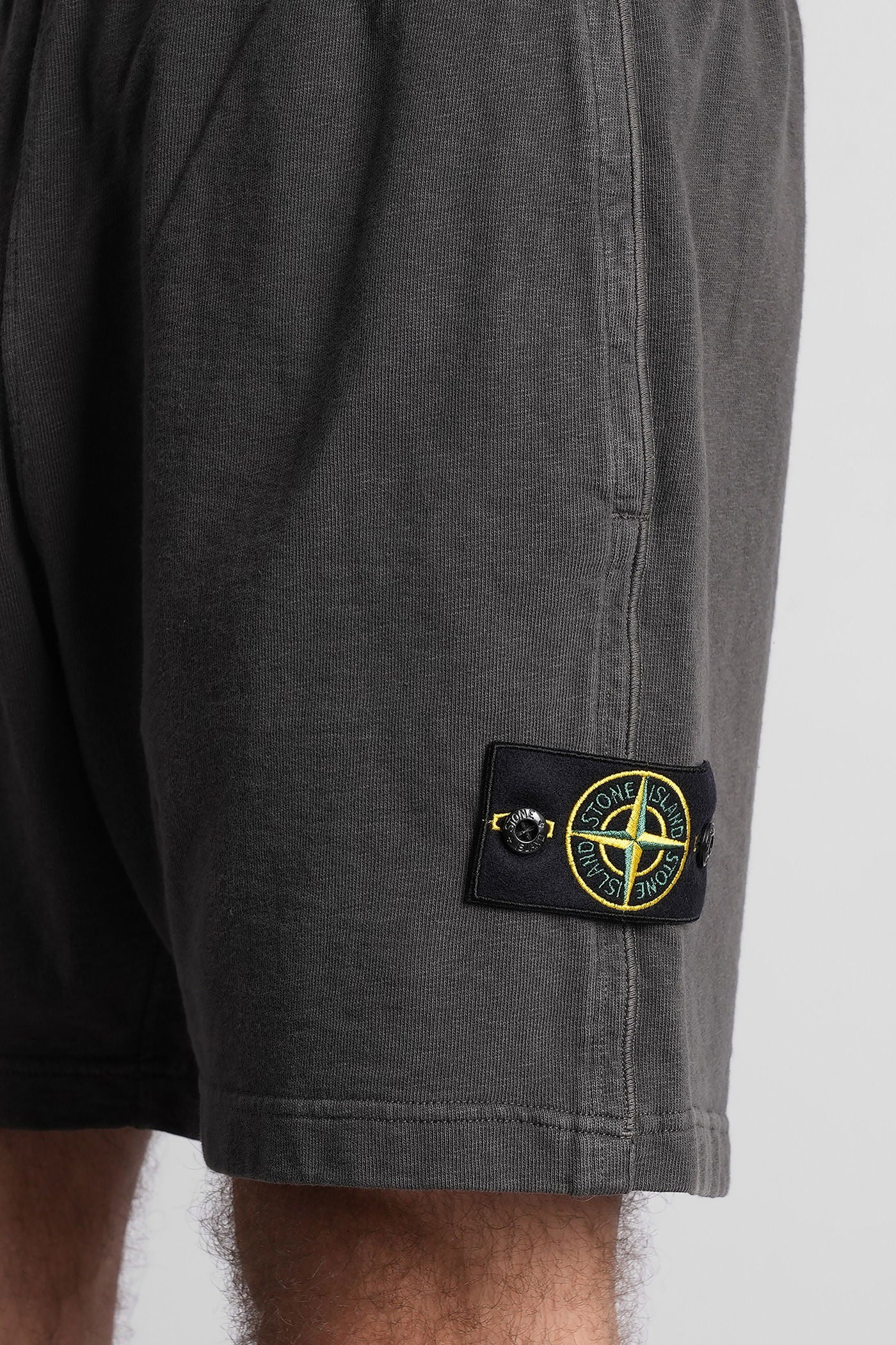 Shorts in grey cotton - Image 5