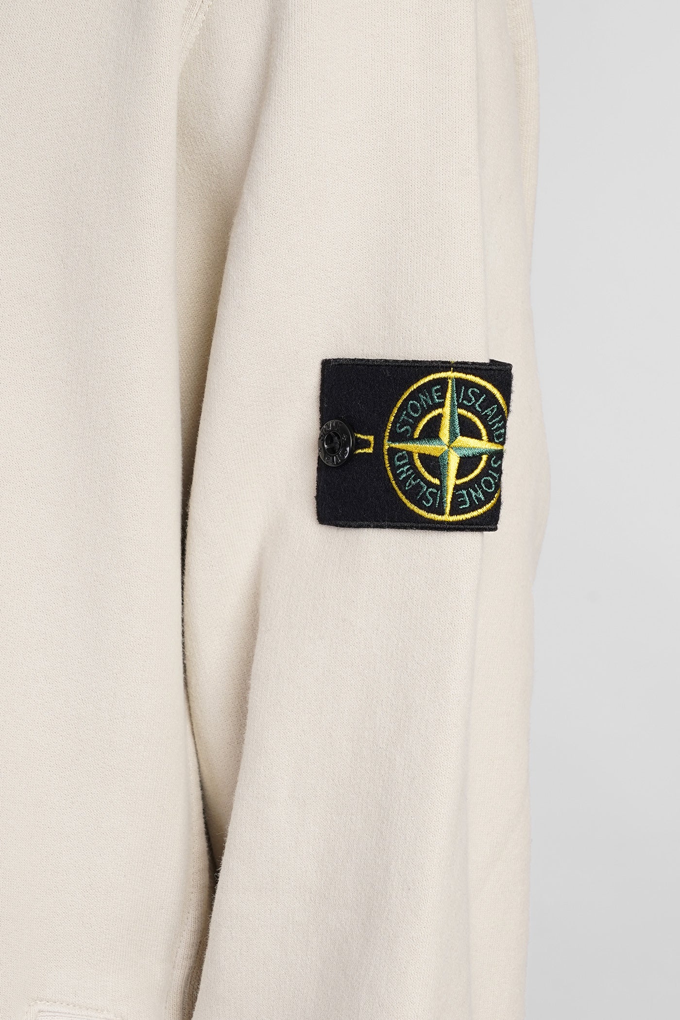Sweatshirt in beige cotton - Image 5