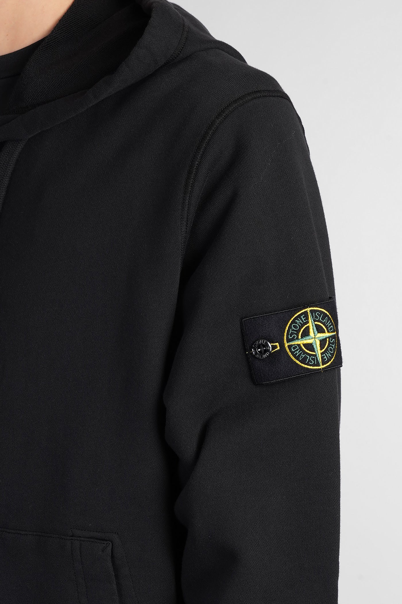 Sweatshirt in black cotton - Image 5