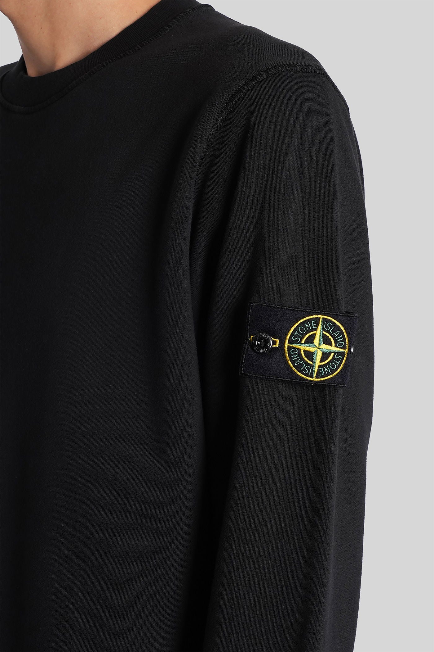 Sweatshirt in black cotton - Image 5