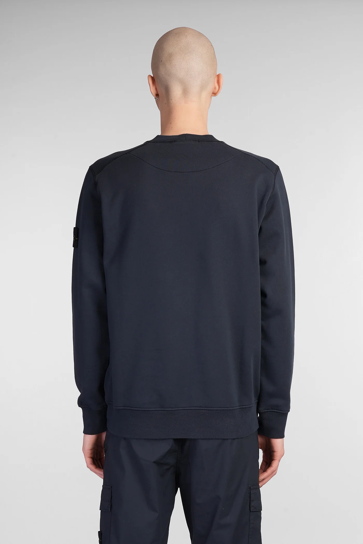 Sweatshirt in blue cotton - Image 3
