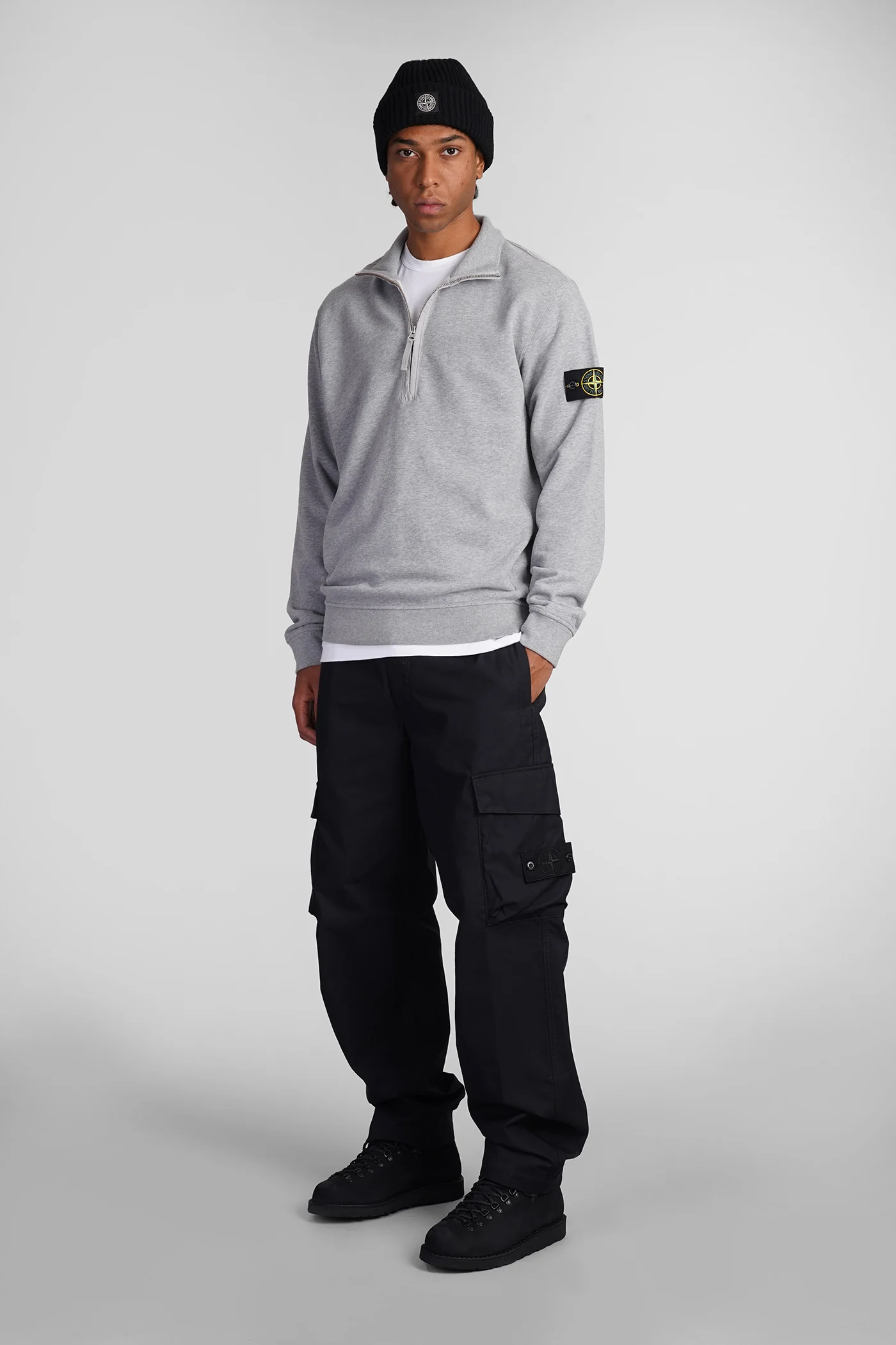 Sweatshirt in grey cotton - Image 2